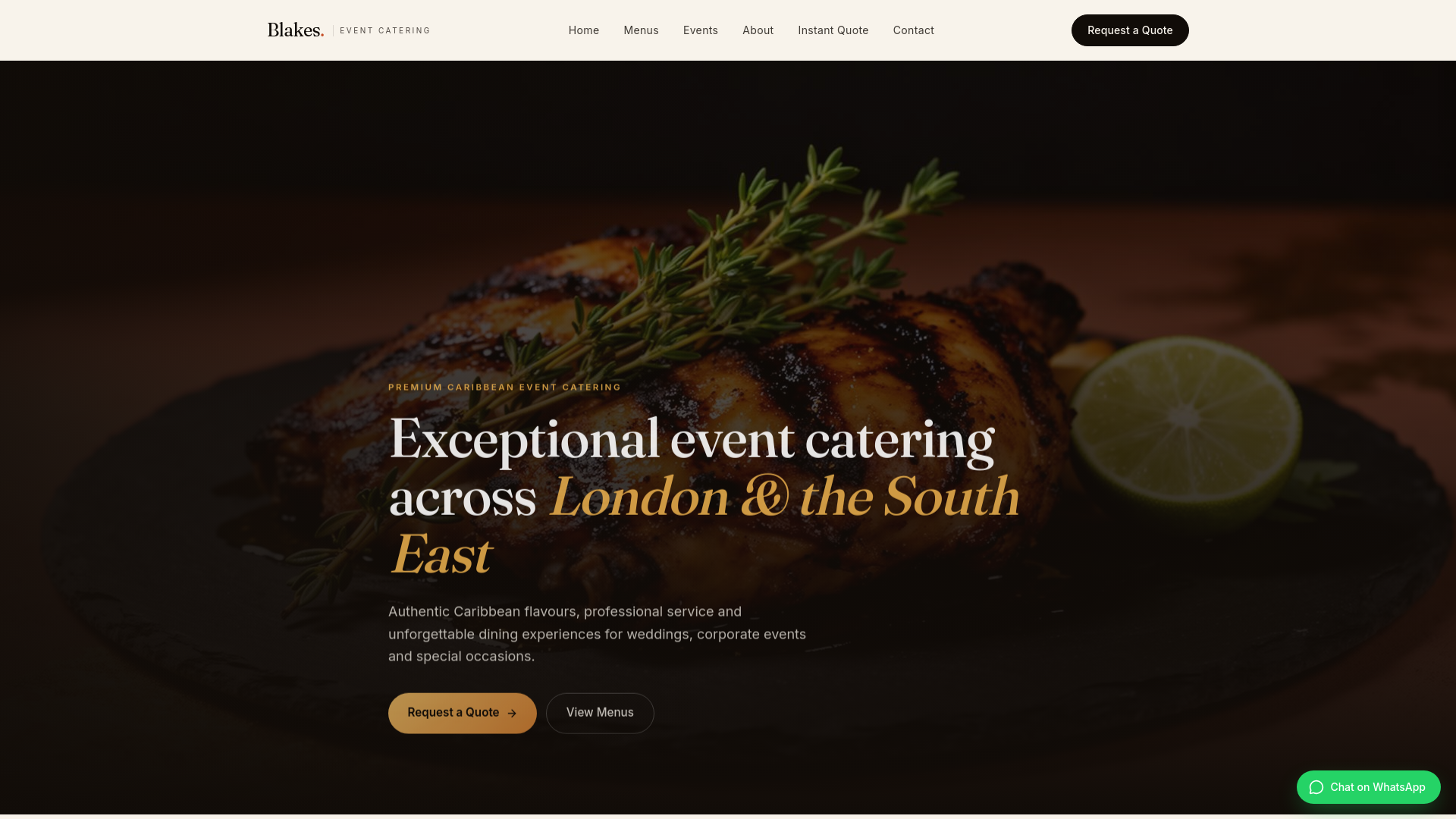 Blakes Event Catering