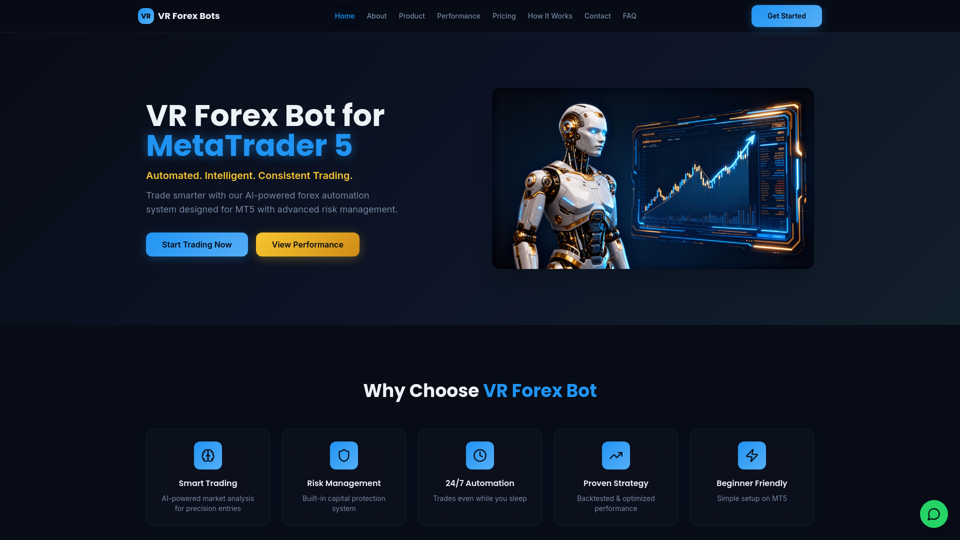 VR Forex Bot - Automated MT5 Trading System