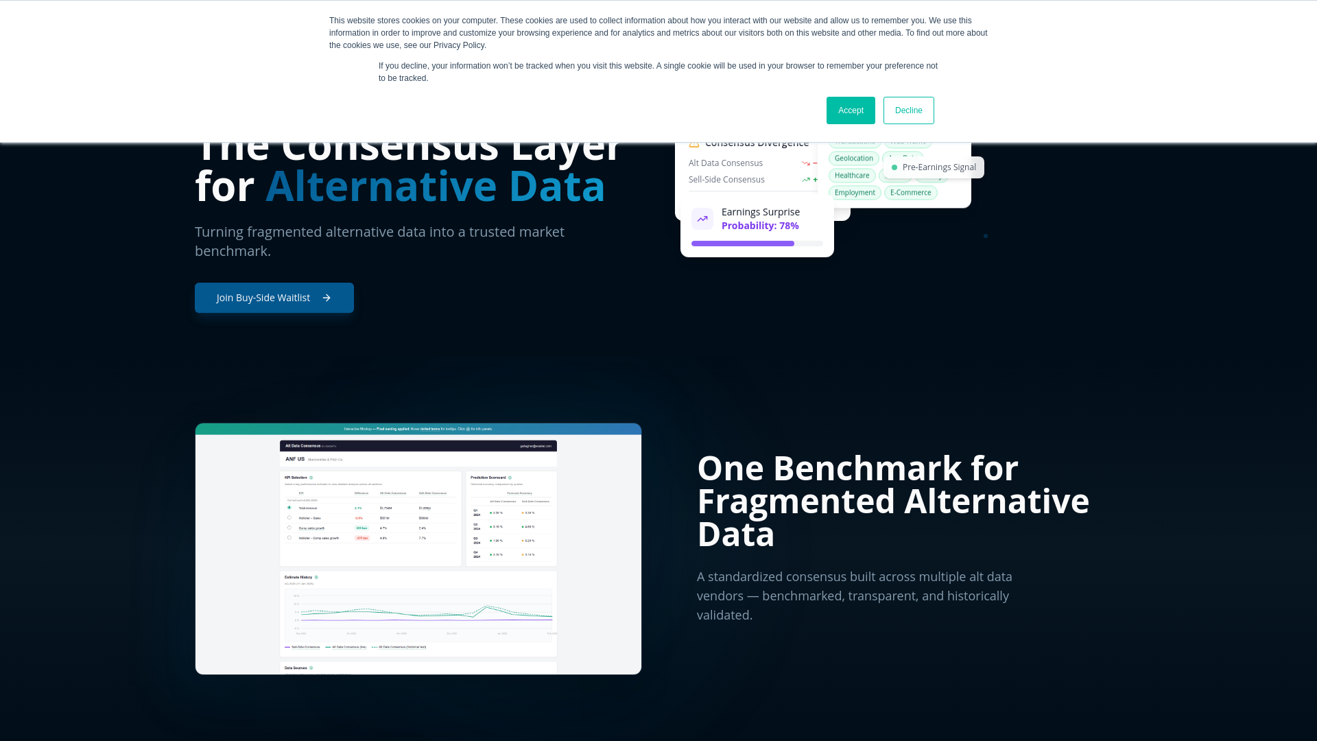 Alt Data Consensus | Alternative Data for Alpha Generation