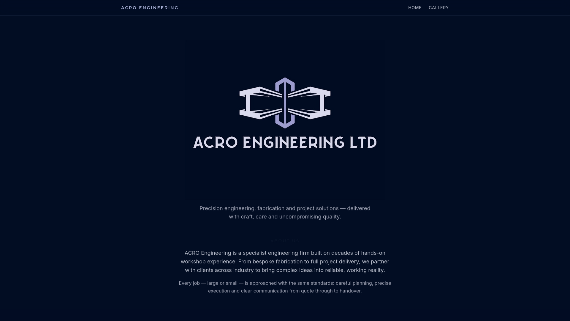 ACRO Engineering — Precision Engineering Solutions
