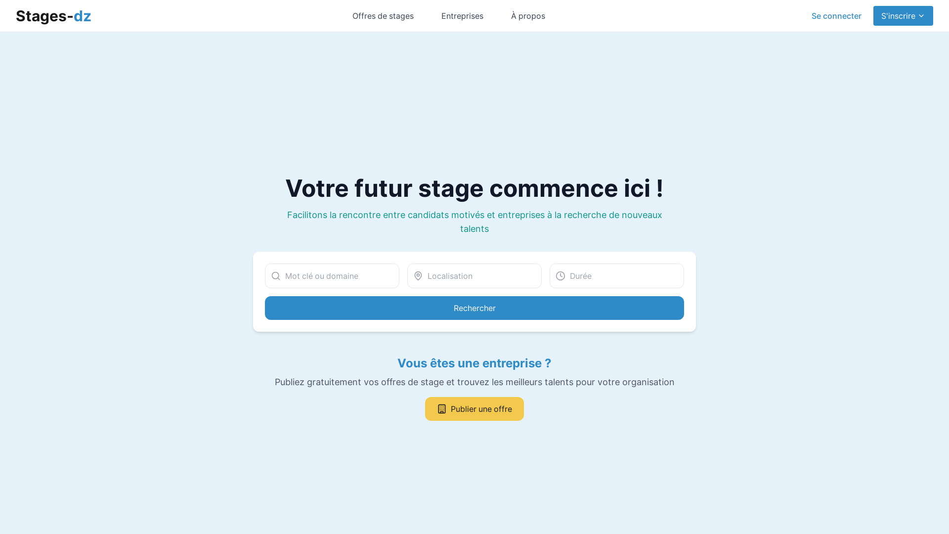Professional Internship Marketplace Platform