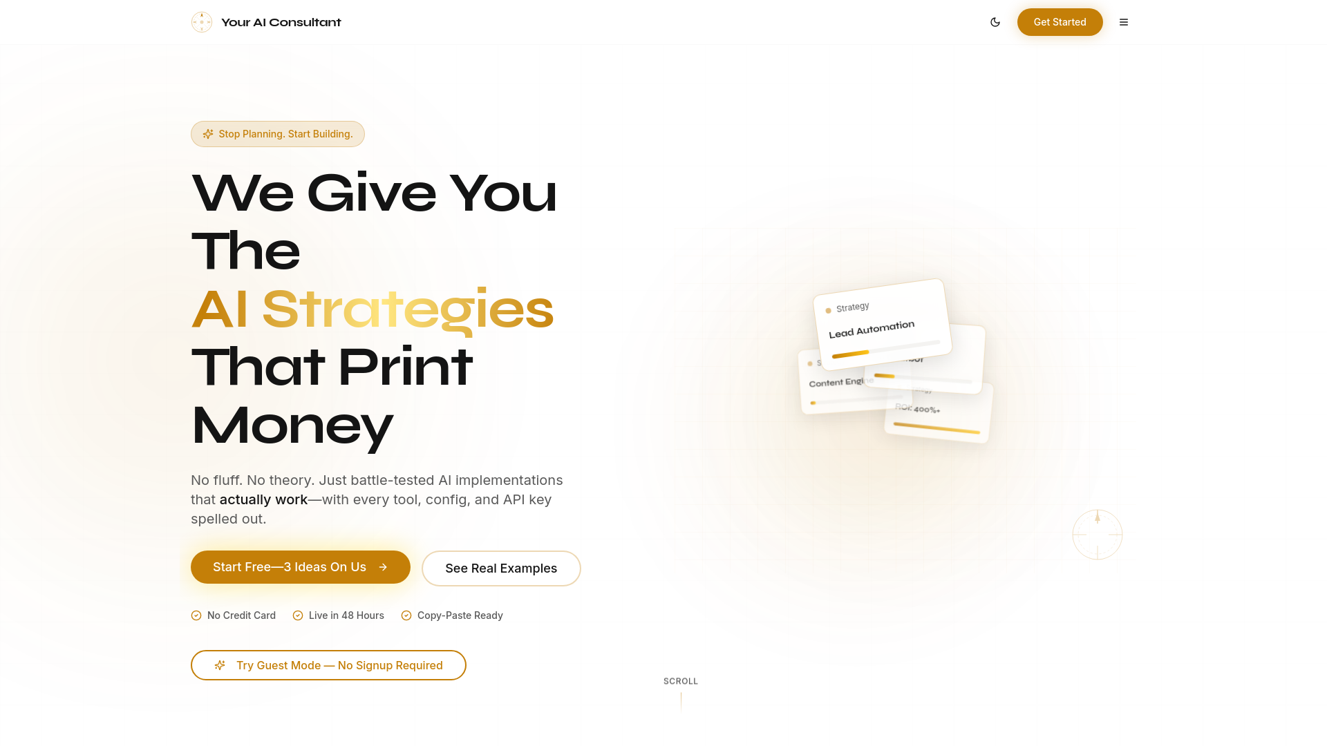 Your AI Consultant Screenshot
