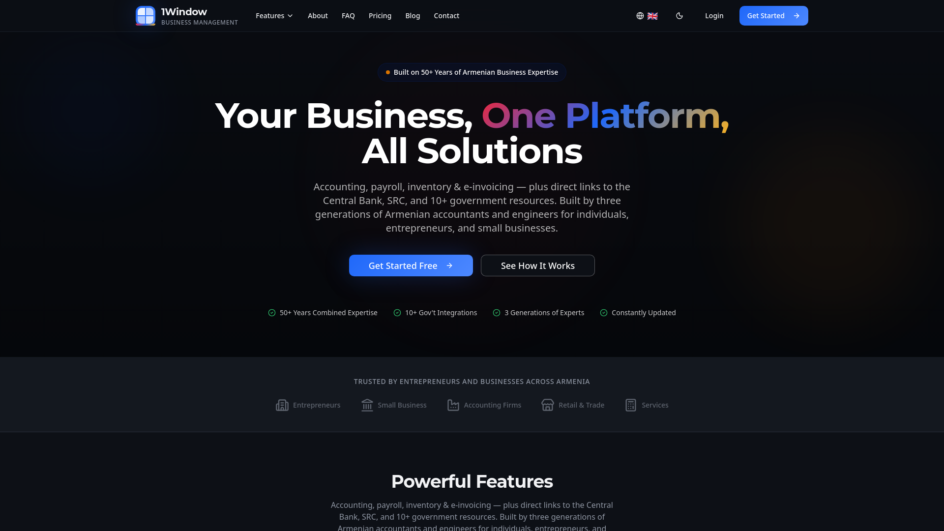 1Window - Your Business One Window | ERP