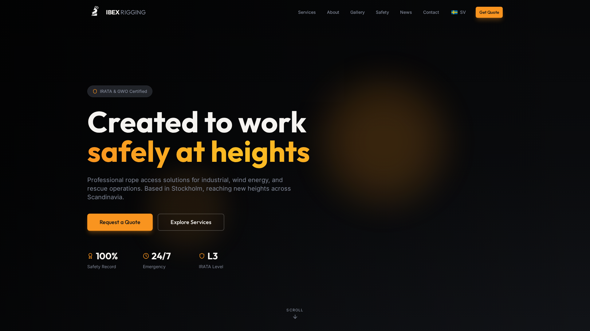 Ibex Rigging AB logotyp