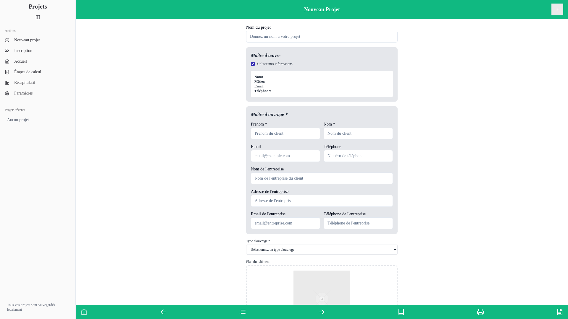 Professional Estimation & Costing Platform