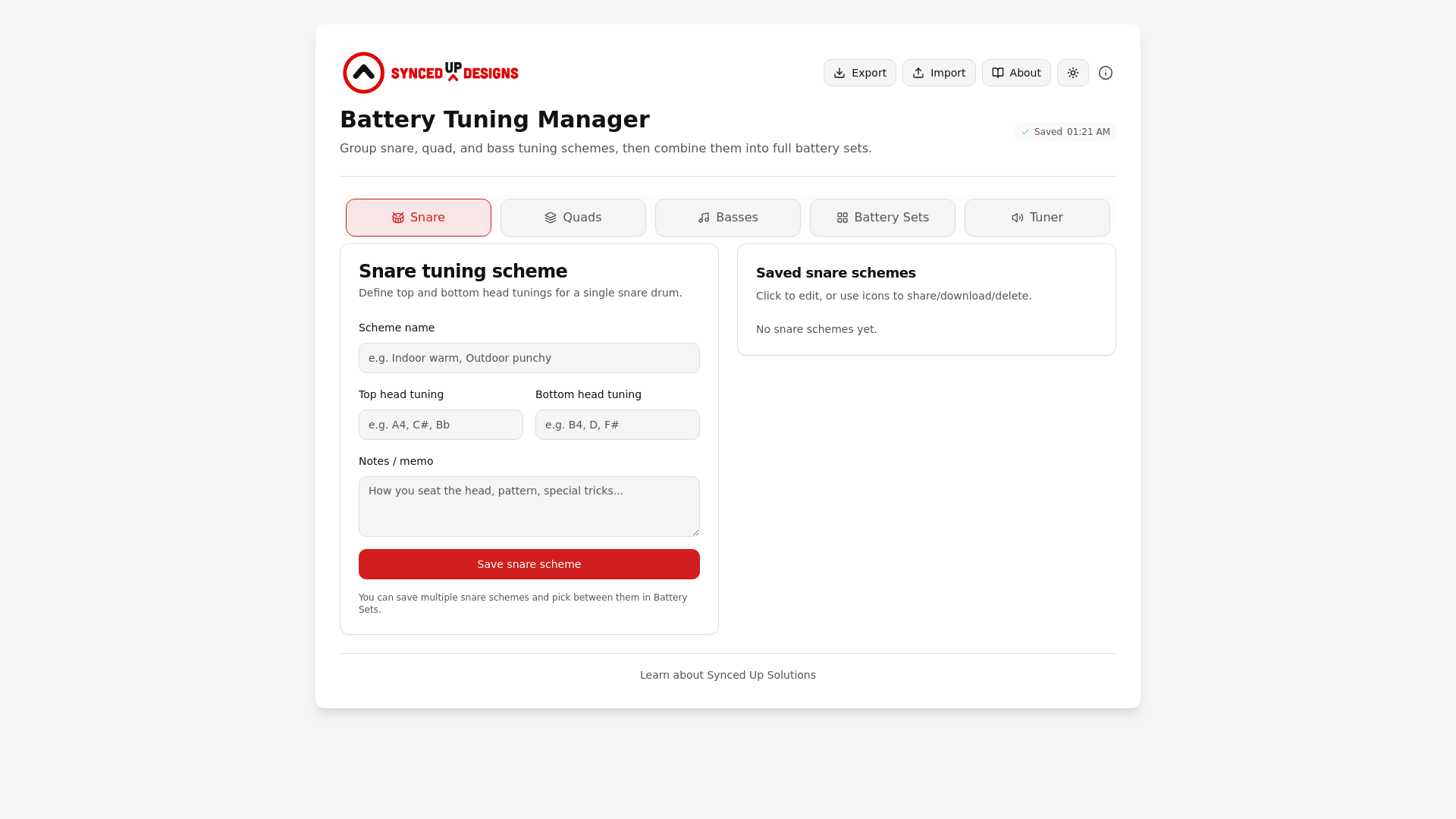 Battery Tuning 