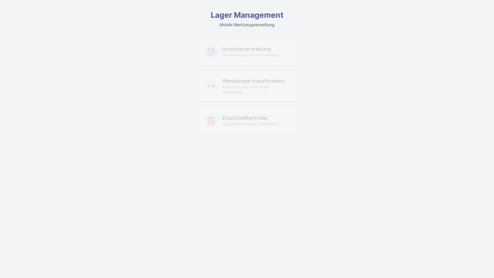 Professional Mobile Inventory Tracking Platform