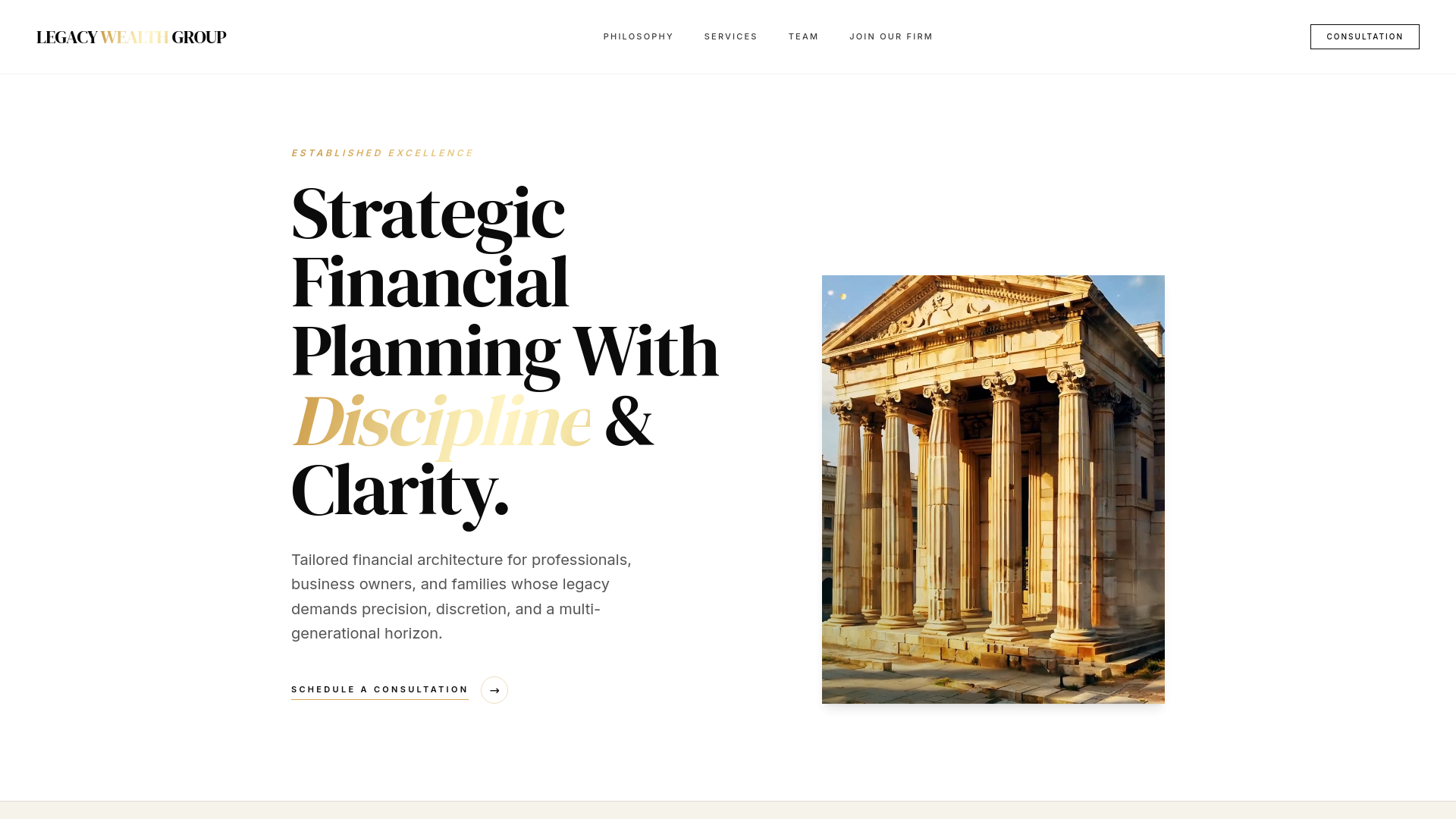 All Services — Legacy Wealth Group