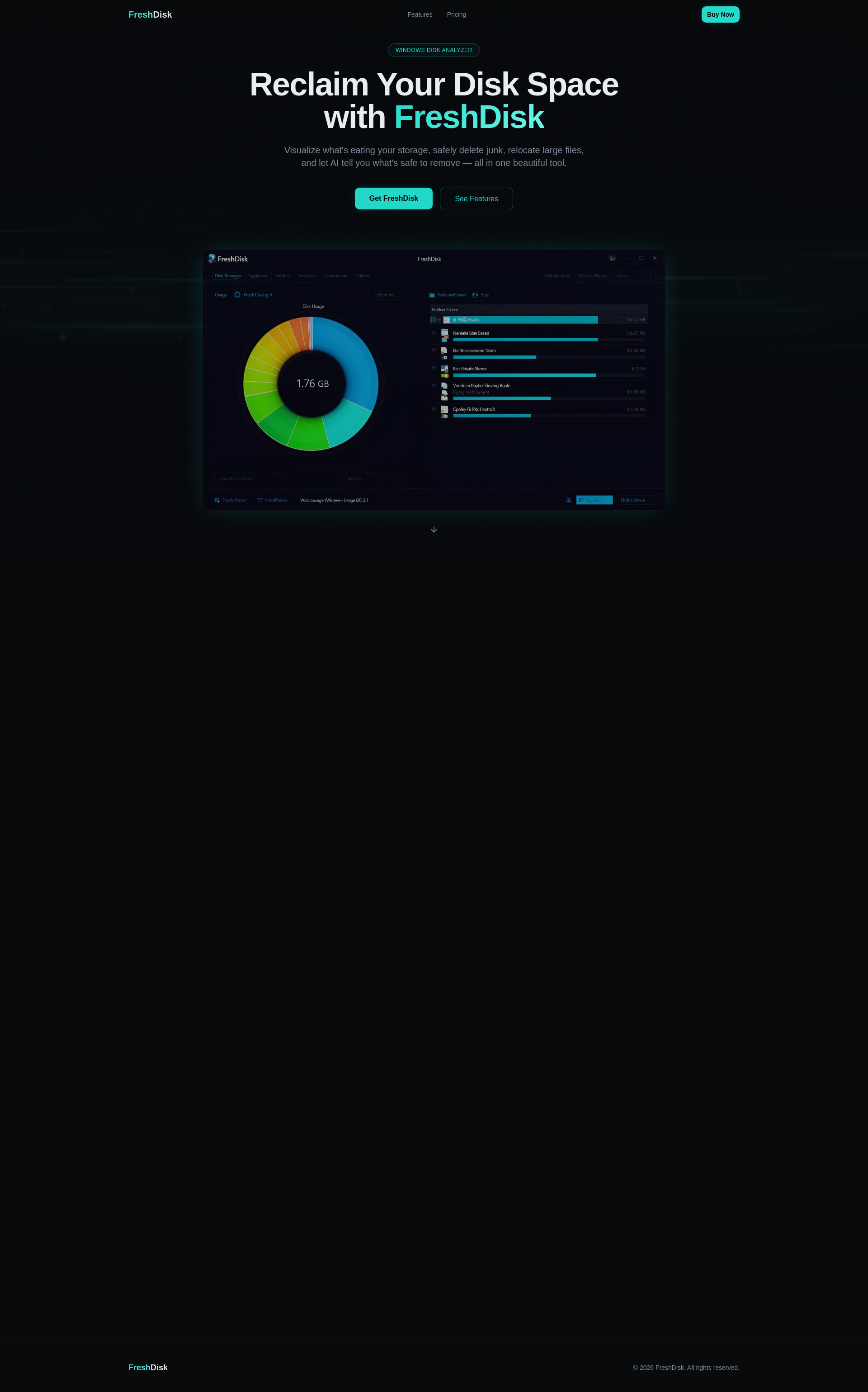 FreshDisk — Reclaim Your Disk Space on Windows