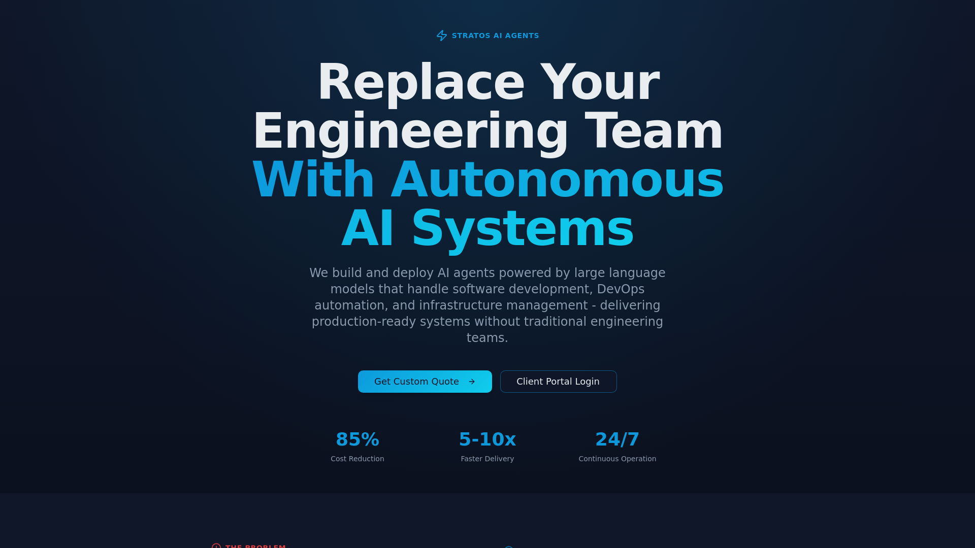 Stratos AI Agents | AI Software Development Services