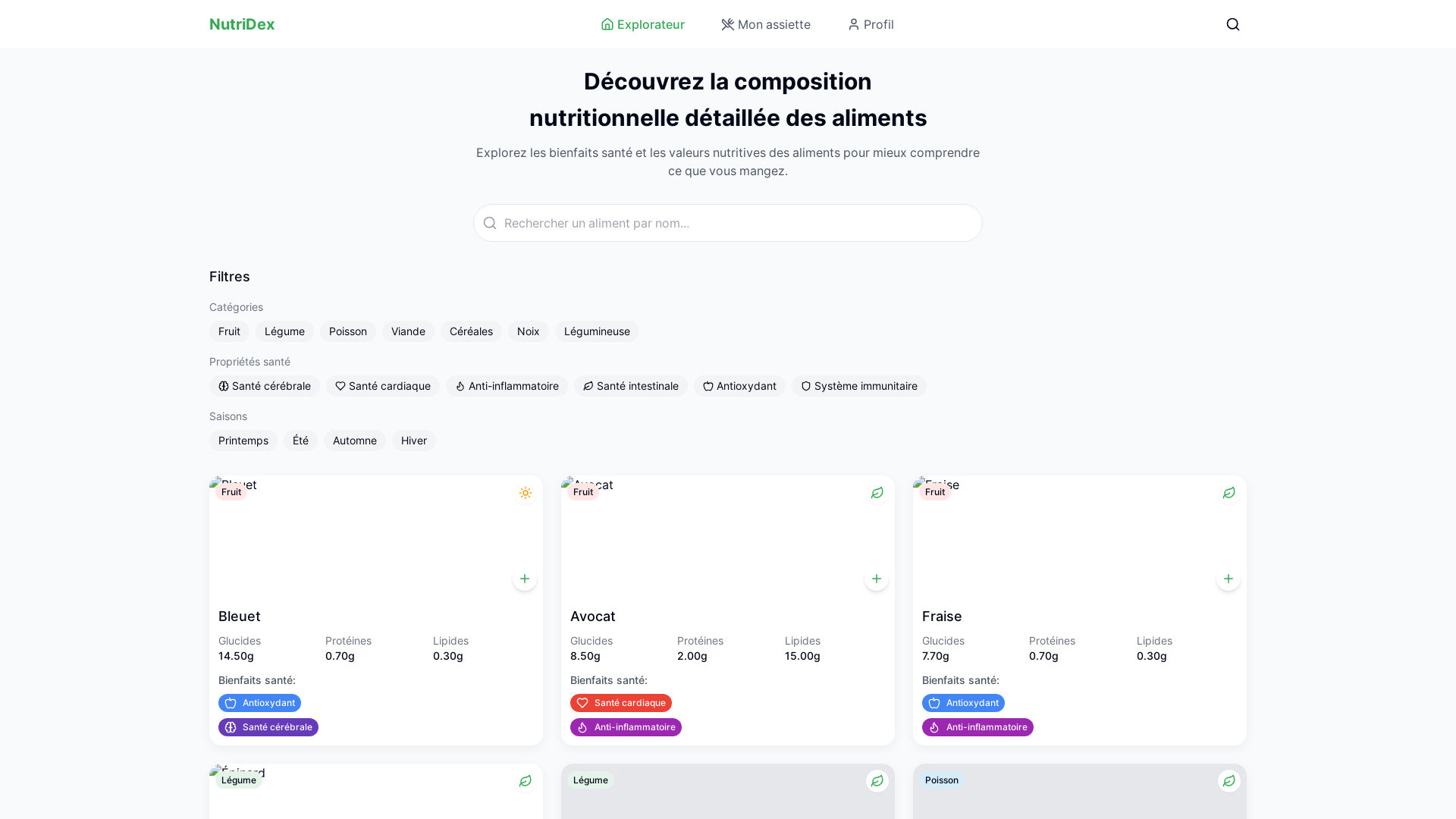 Professional Nutrition & Meal Planning Platform