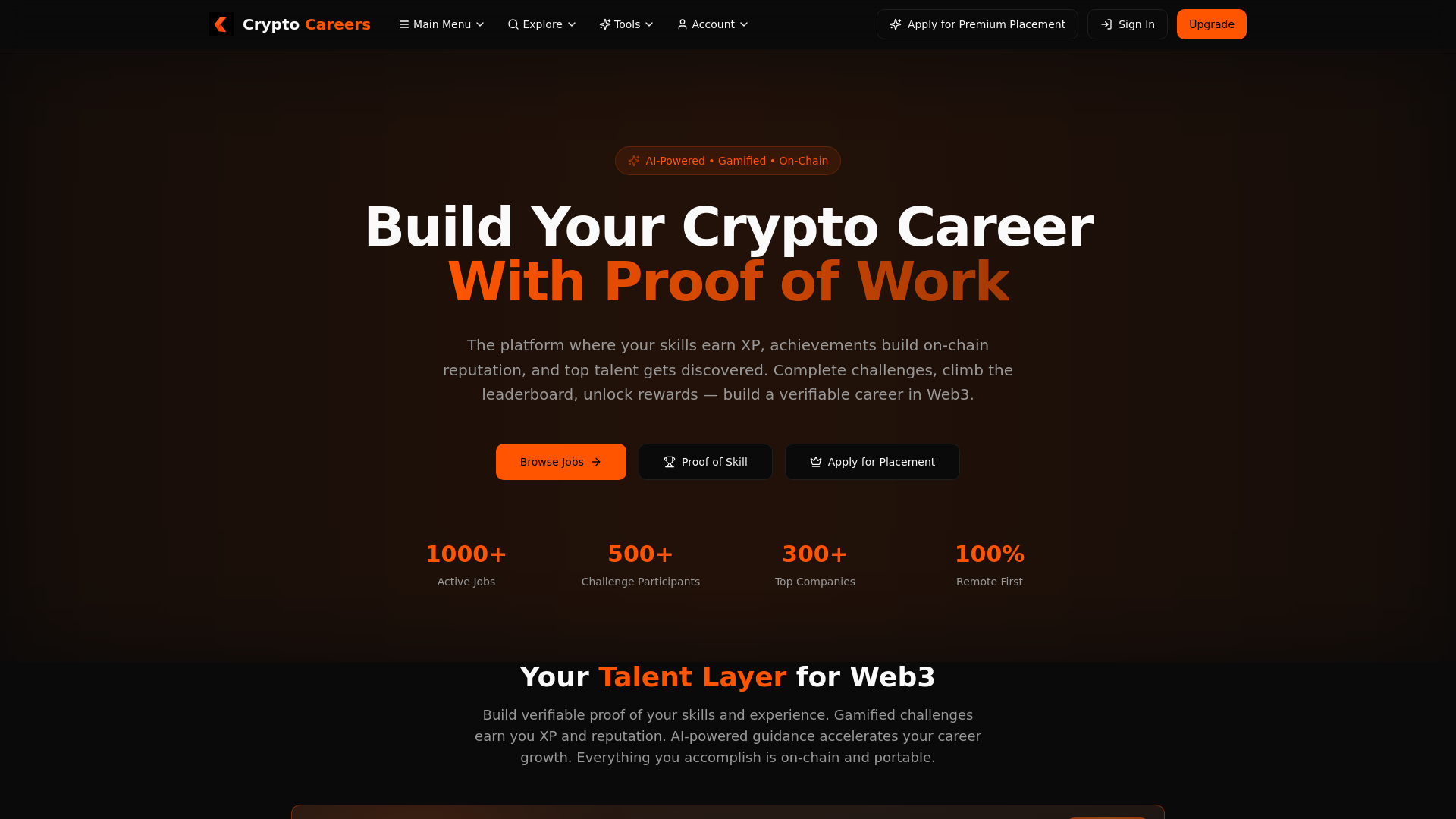 Crypto Careers - Web3 Jobs, Crypto Jobs & Blockchain Career Opportunities