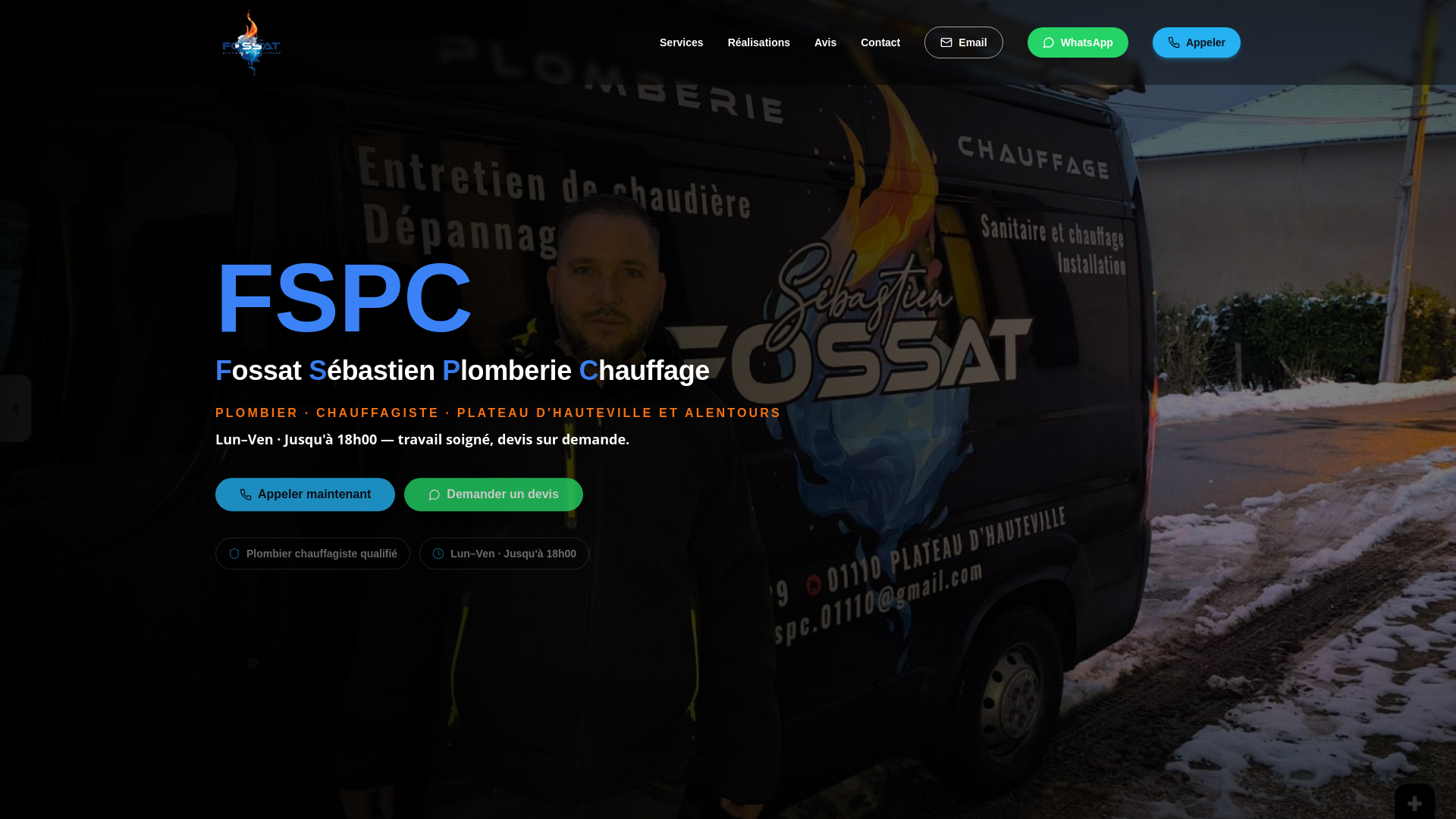 FSPC — Plombier Chauffagiste Plateau d'Hauteville
