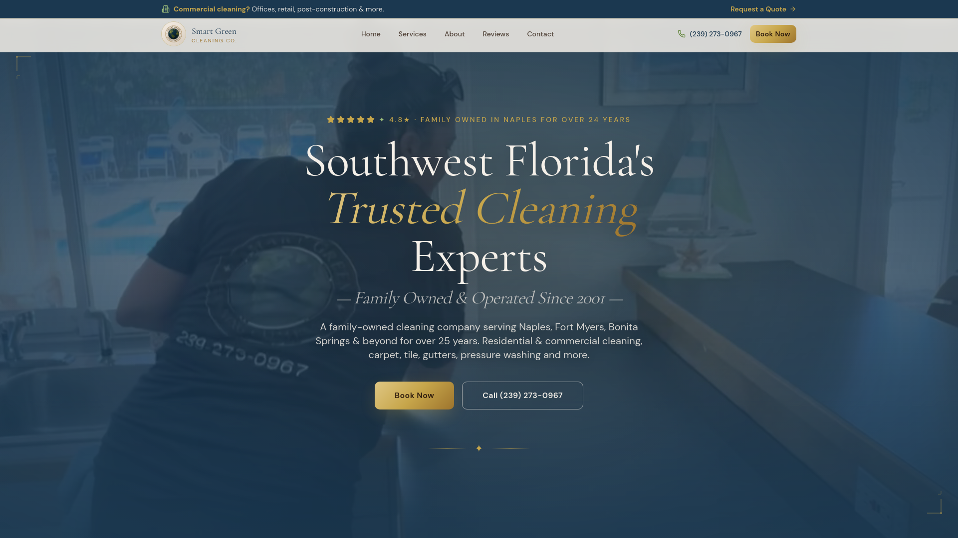 Smart Green Cleaning Co. | SW Florida's Trusted Cleaners Since 2001