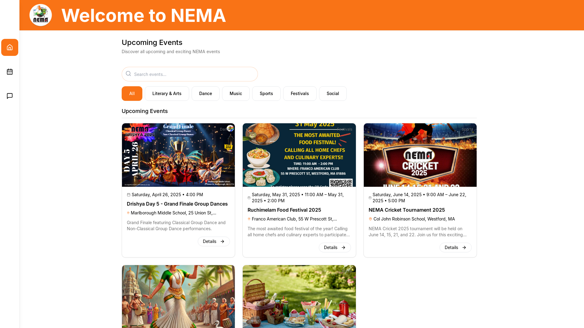 Professional Event Calendar & Scheduling Platform