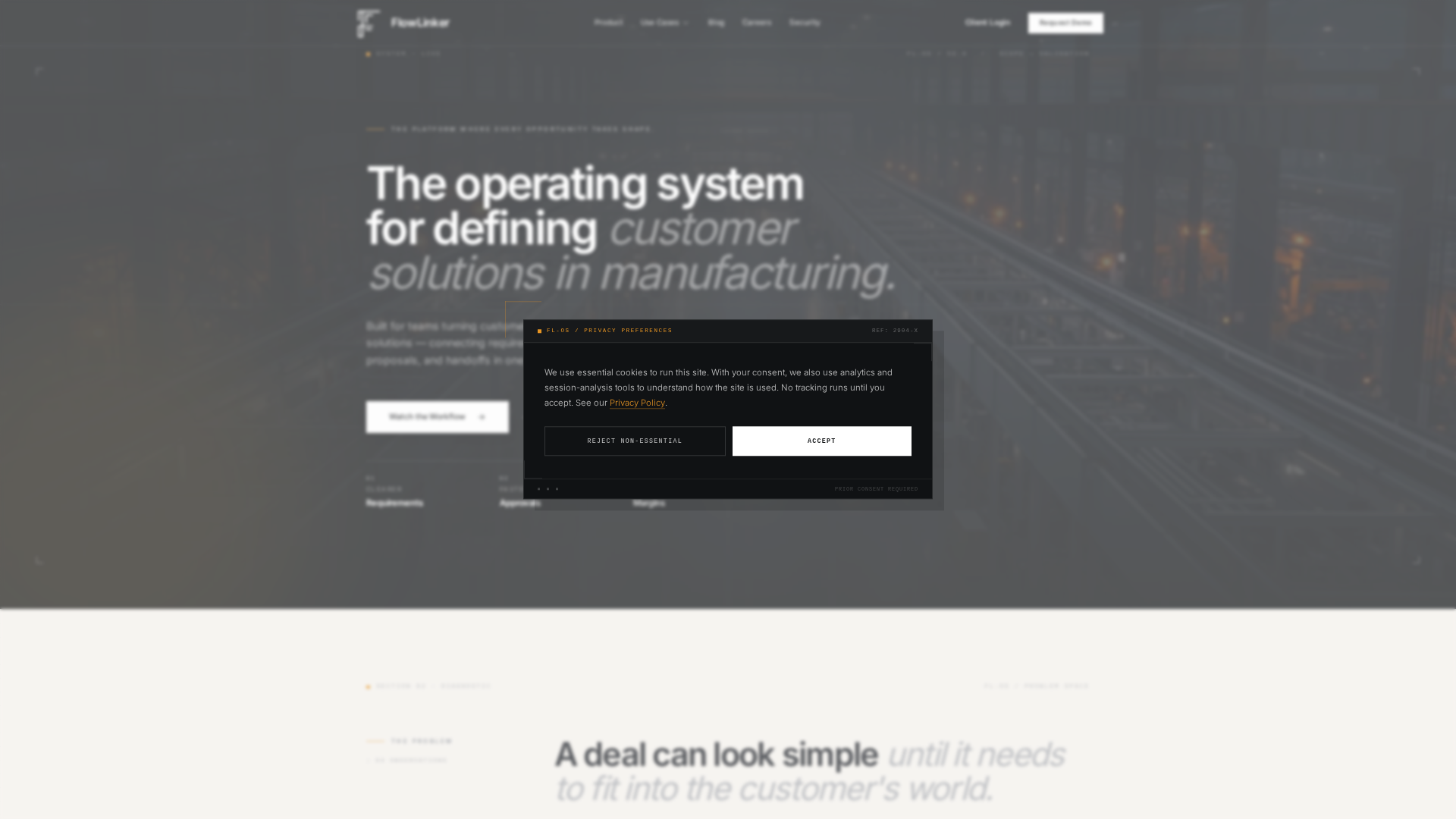 FlowLinker — 官网预览图