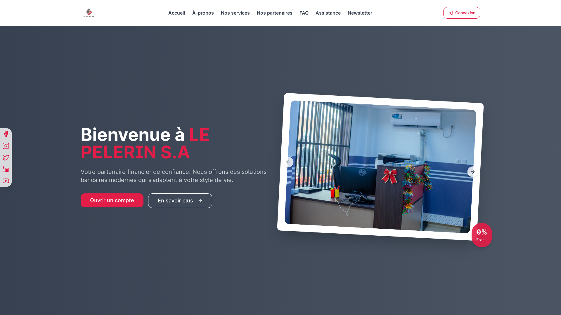 Professional Financial Services & Banking Platform