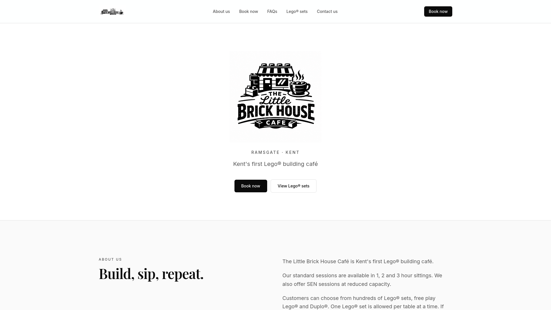 The Little Brick House Cafe in Ramsgate