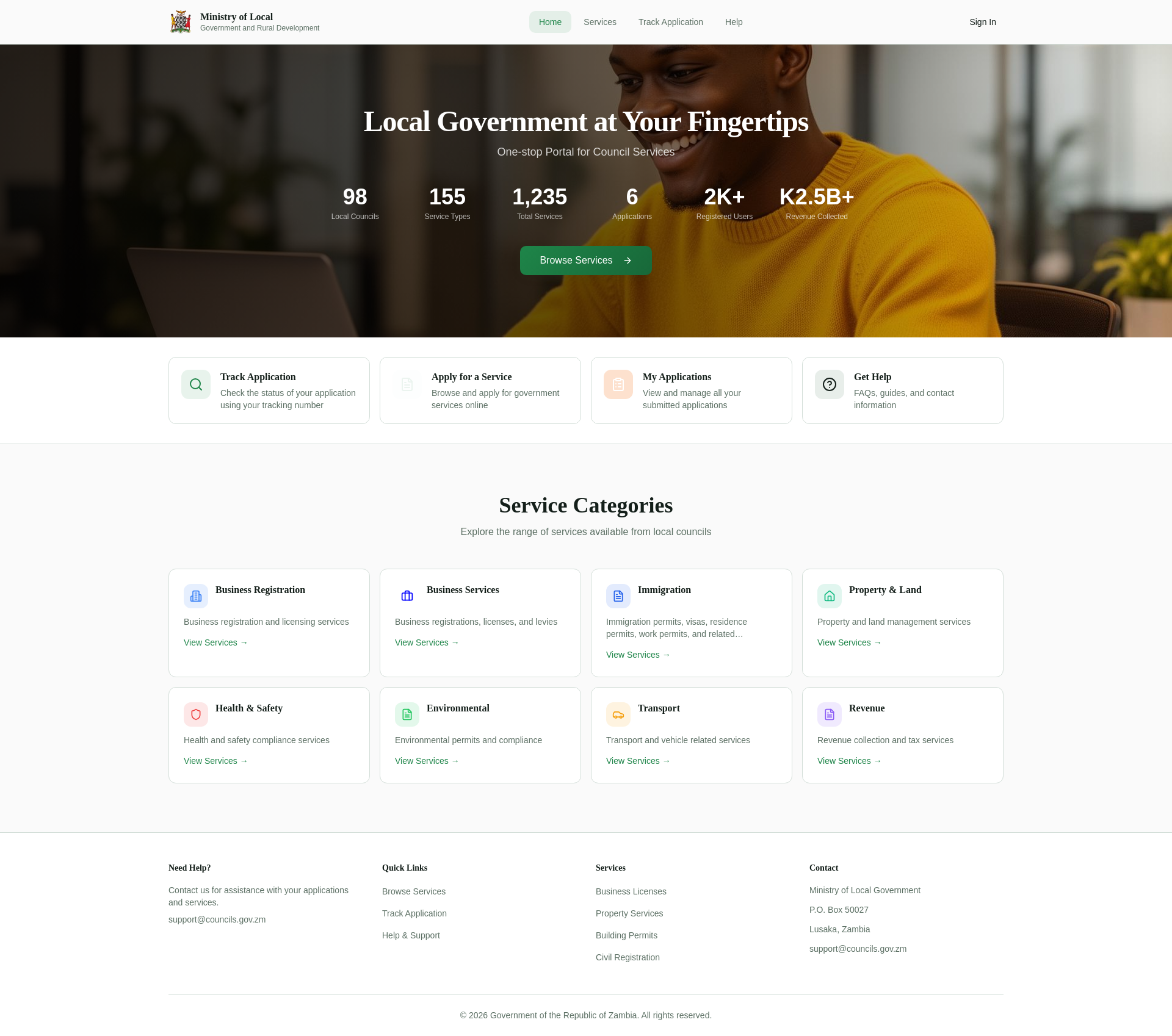 Local Gov Services Local Government at Your Fingertips
