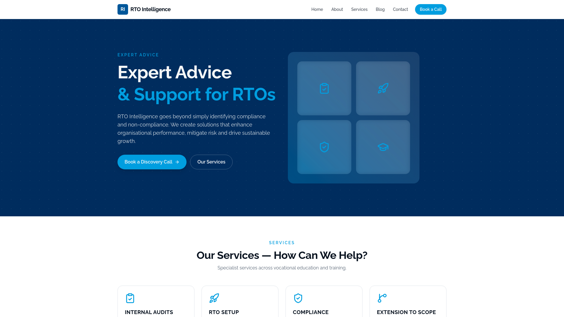 RTO Intelligence — Compliance, Audits & Consulting