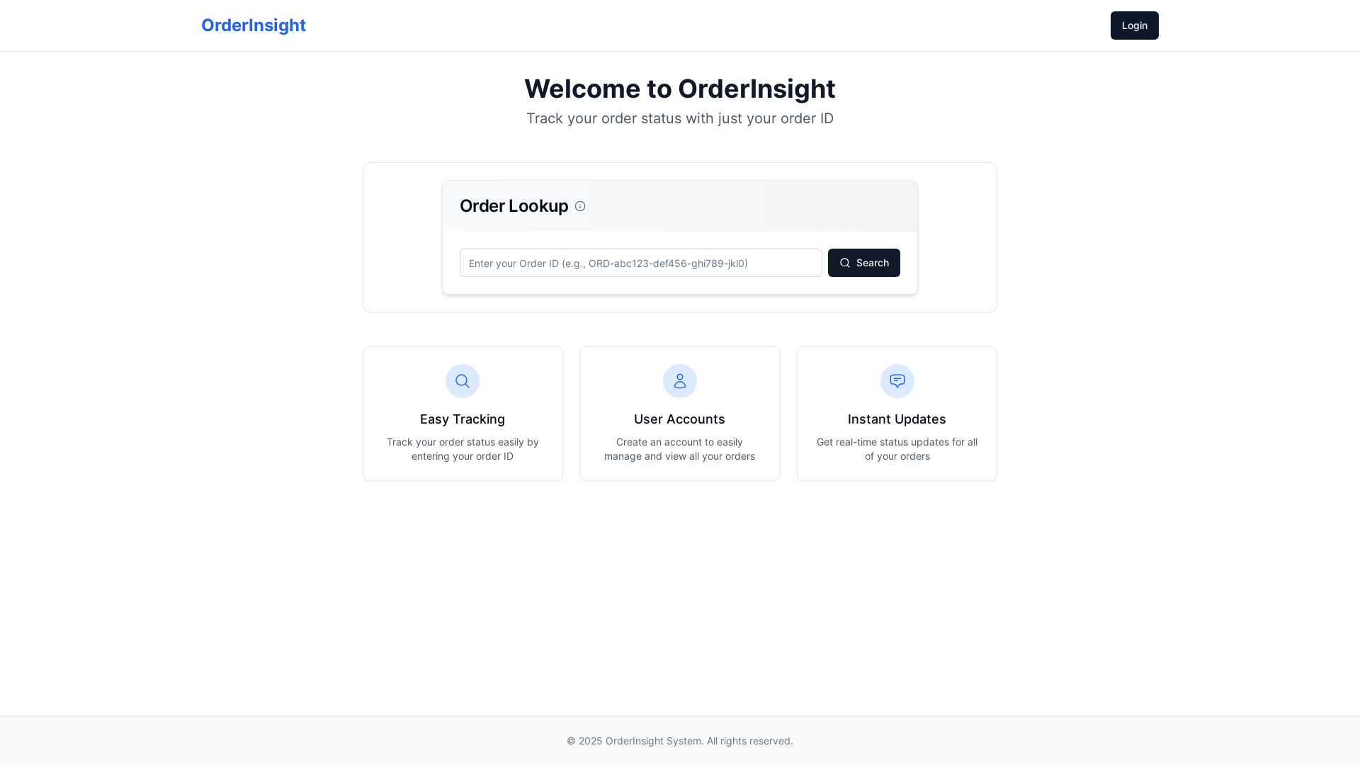 Professional Order Tracking & Visibility Platform