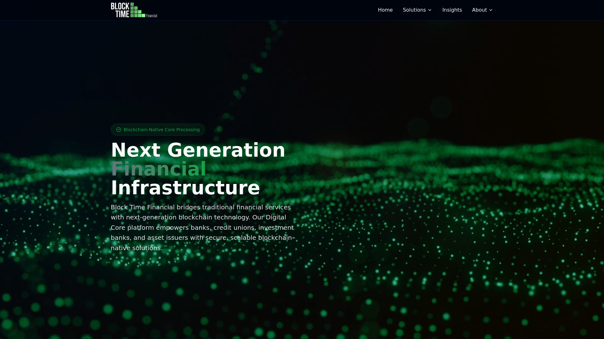 Bridging Traditional Finance to Next Generation with Blockchain