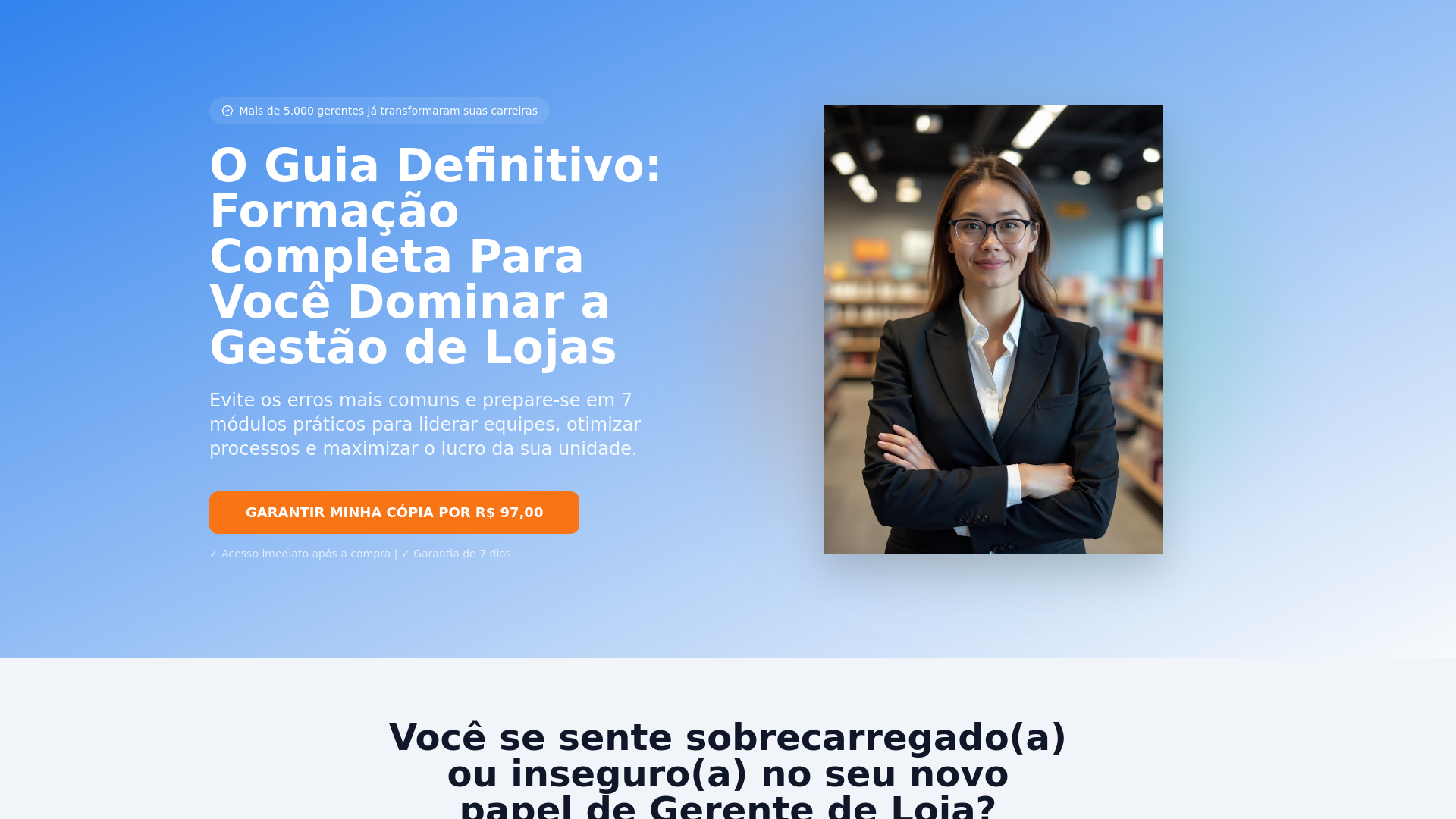 Formação de Gerente de Loja