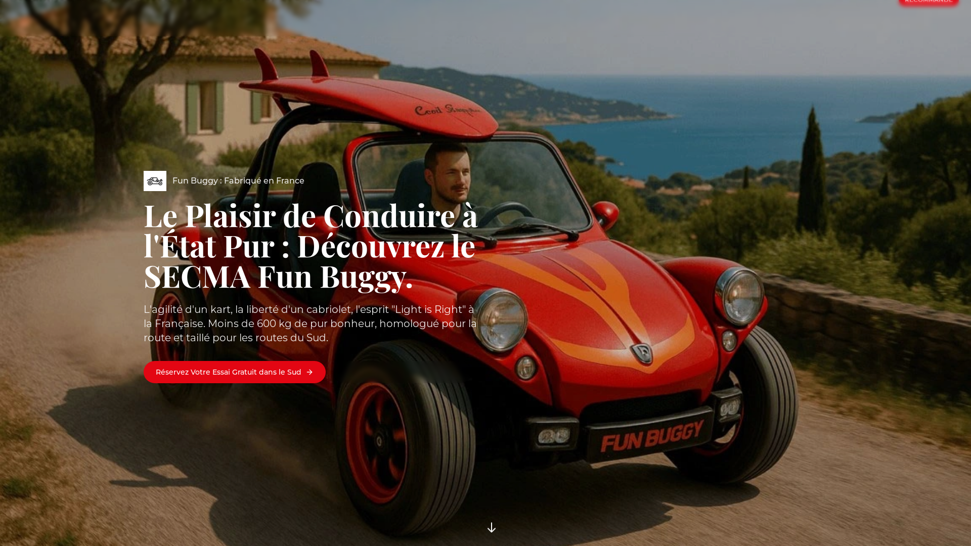 Secma Fun SECMA Fun Buggy | Le Plaisir de Conduire à l'État Pur | CAP AUTO 30