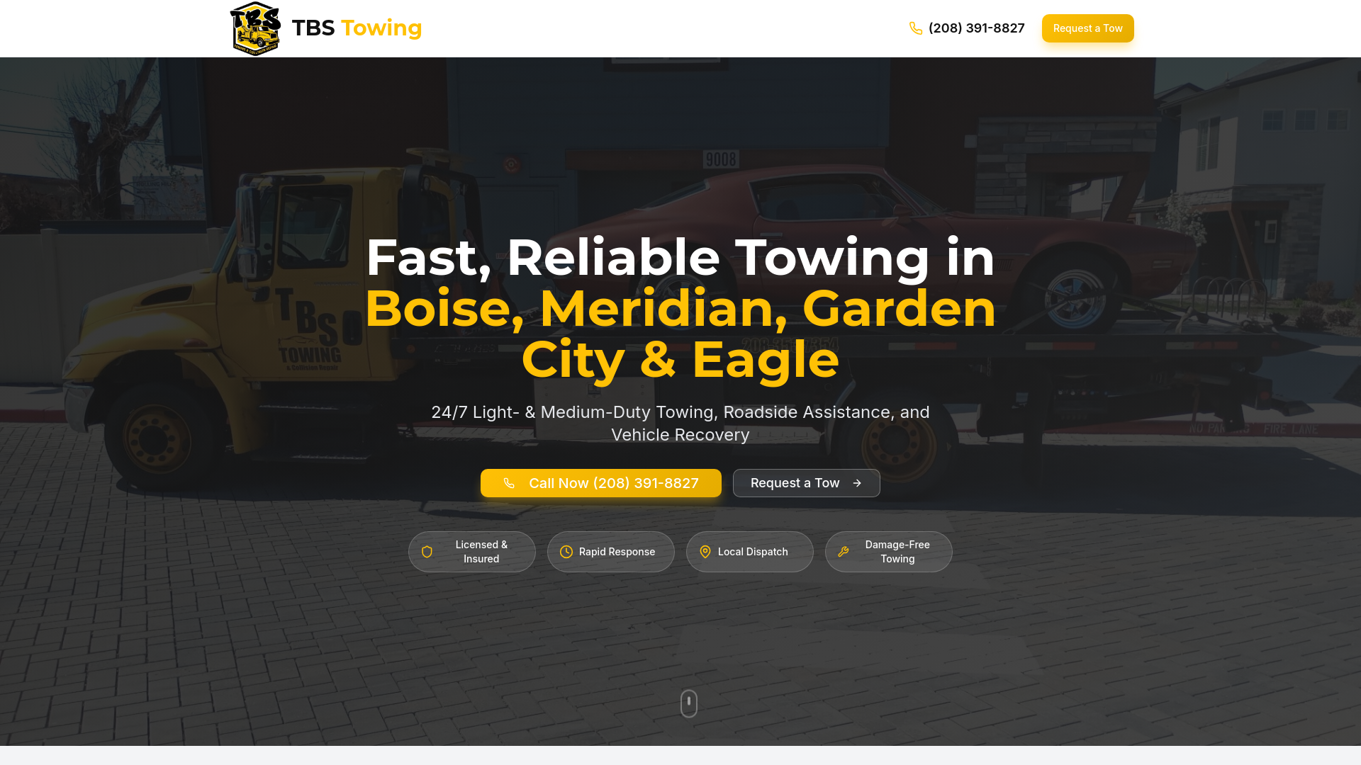 TBS Towing logo