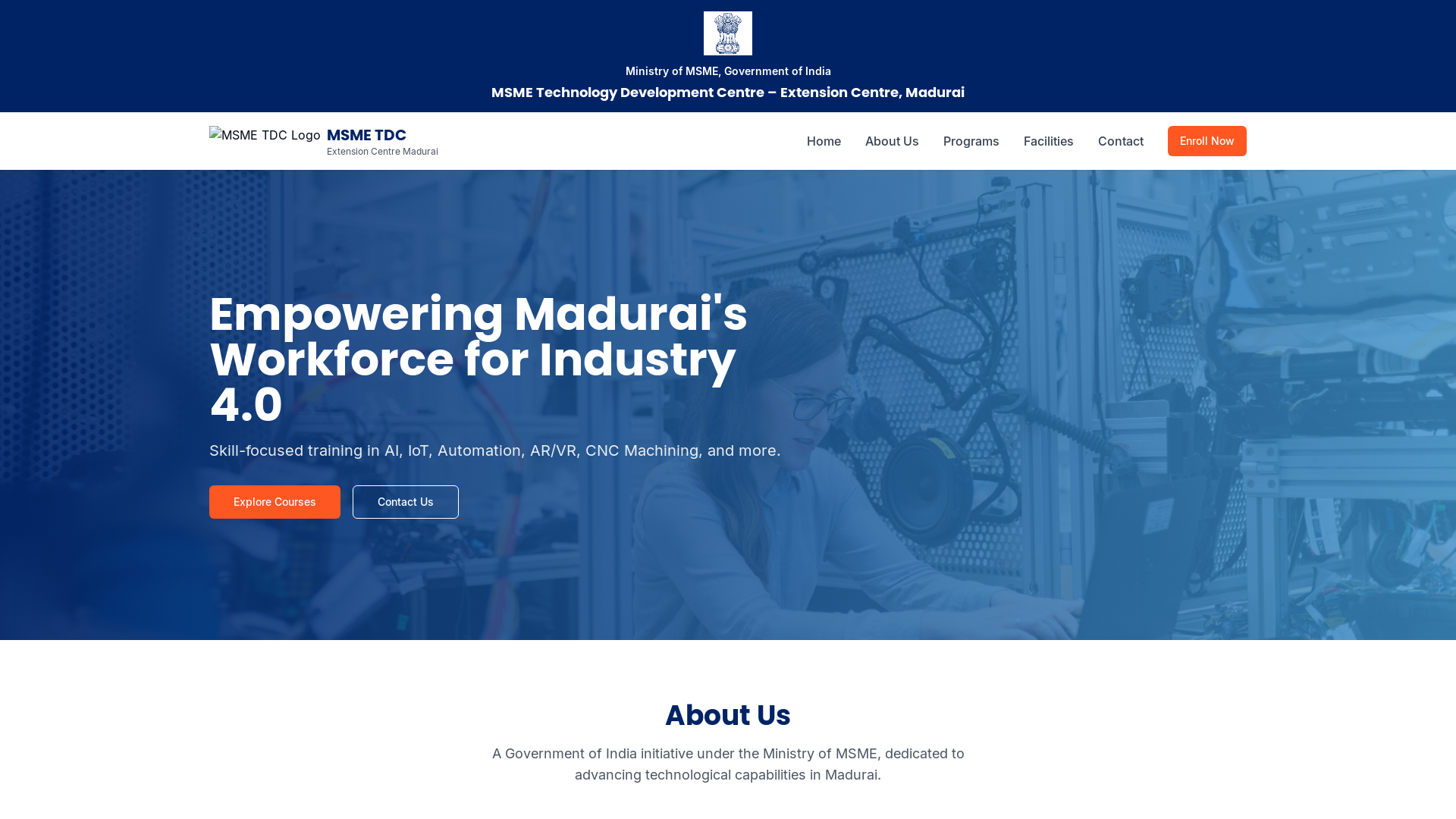 Professional Vocational & Technical Training Platform