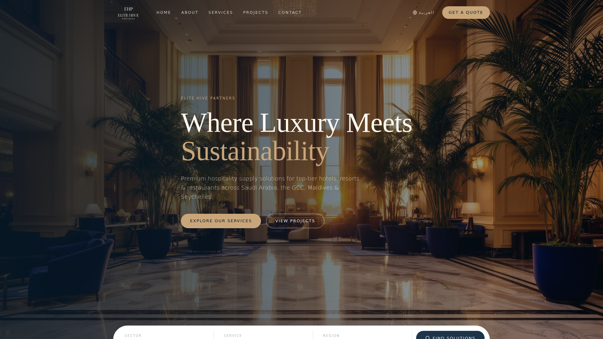 Ritz Carton Riyadh Projects — Elite Hive Partners