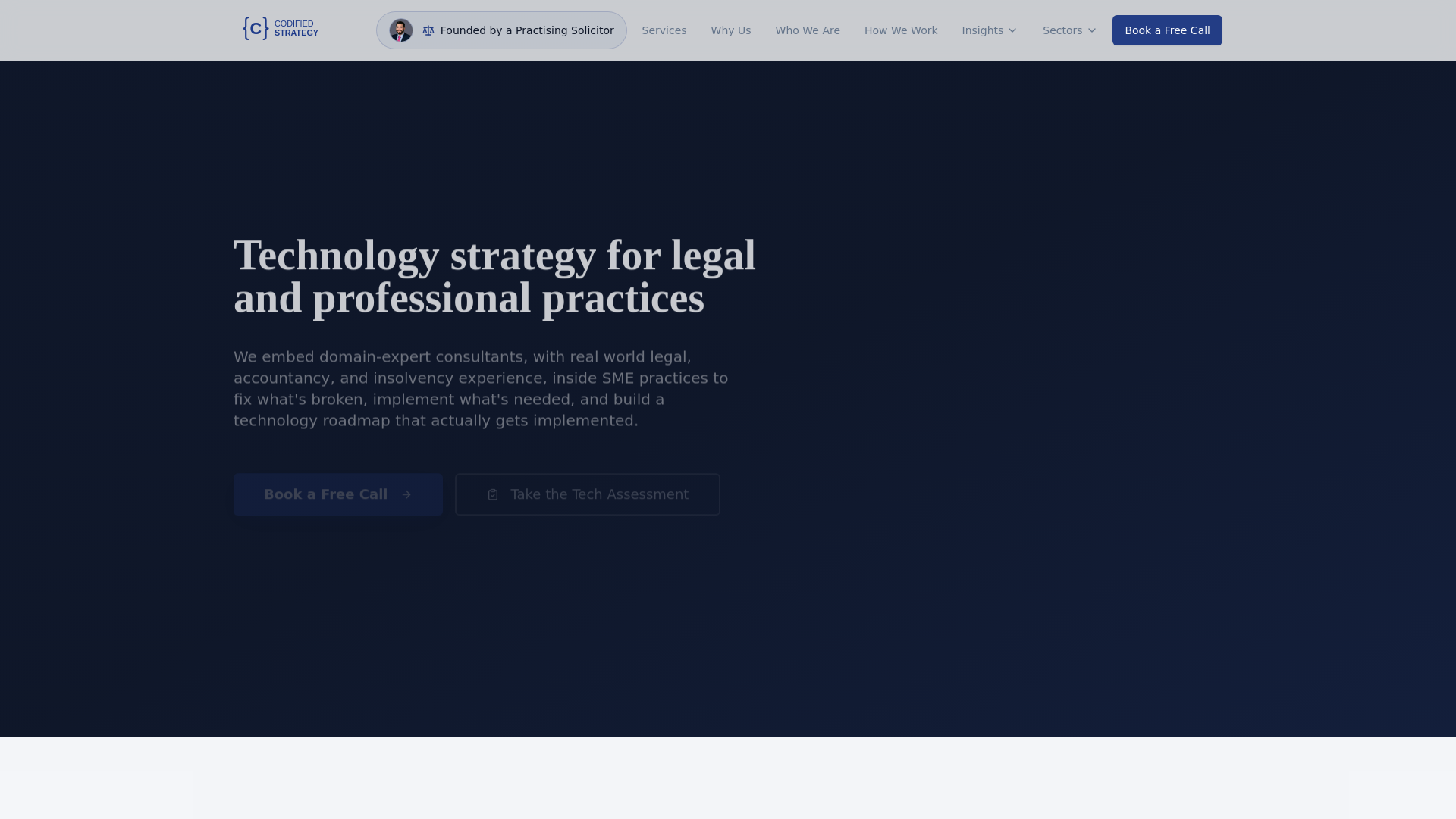 Codified Strategy | Legal Technology Consulting