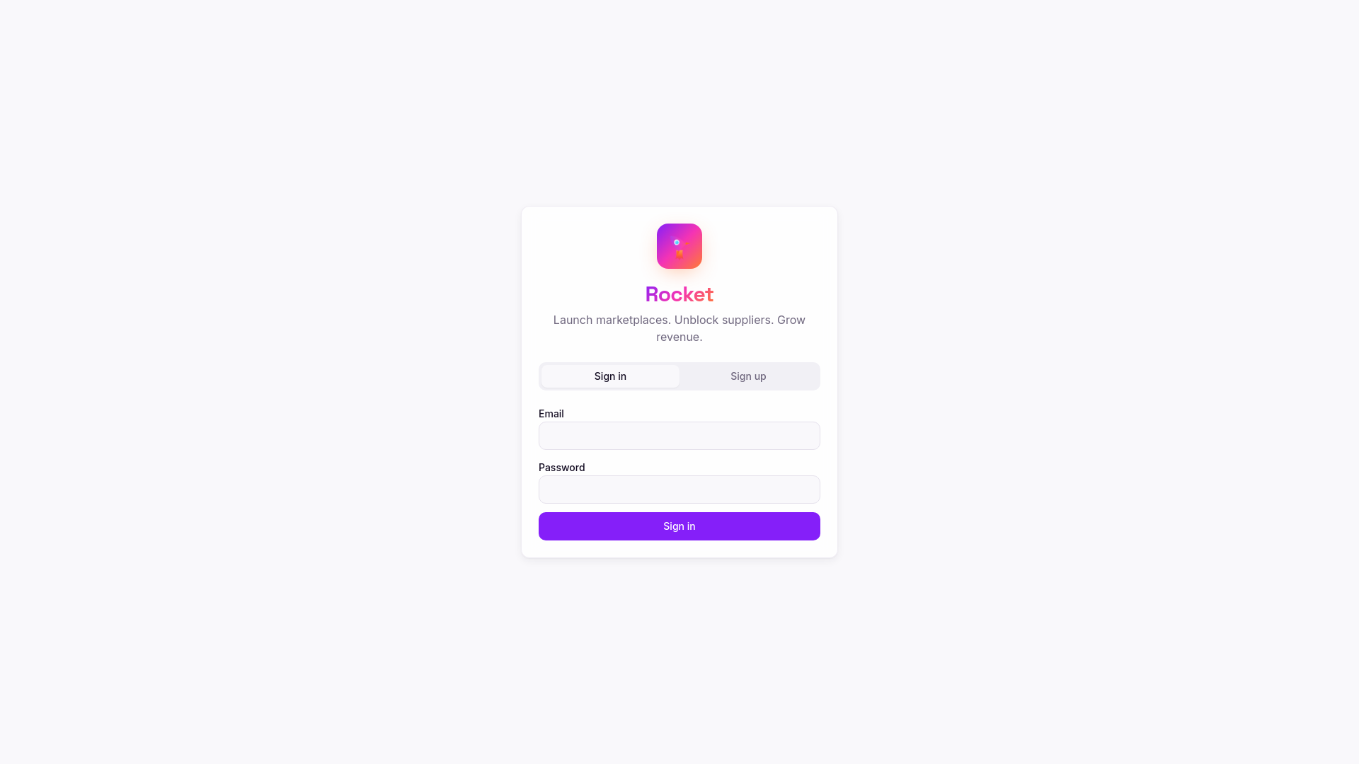 Rocket - Revenue Growth Platform