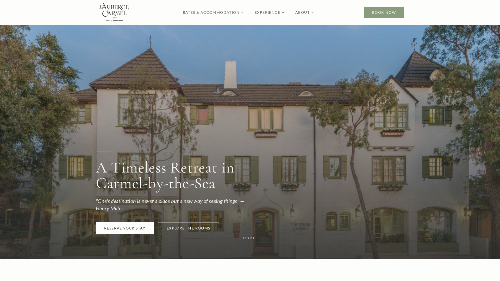 L'Auberge Carmel | Luxury Boutique Hotel in Carmel-by-the-Sea