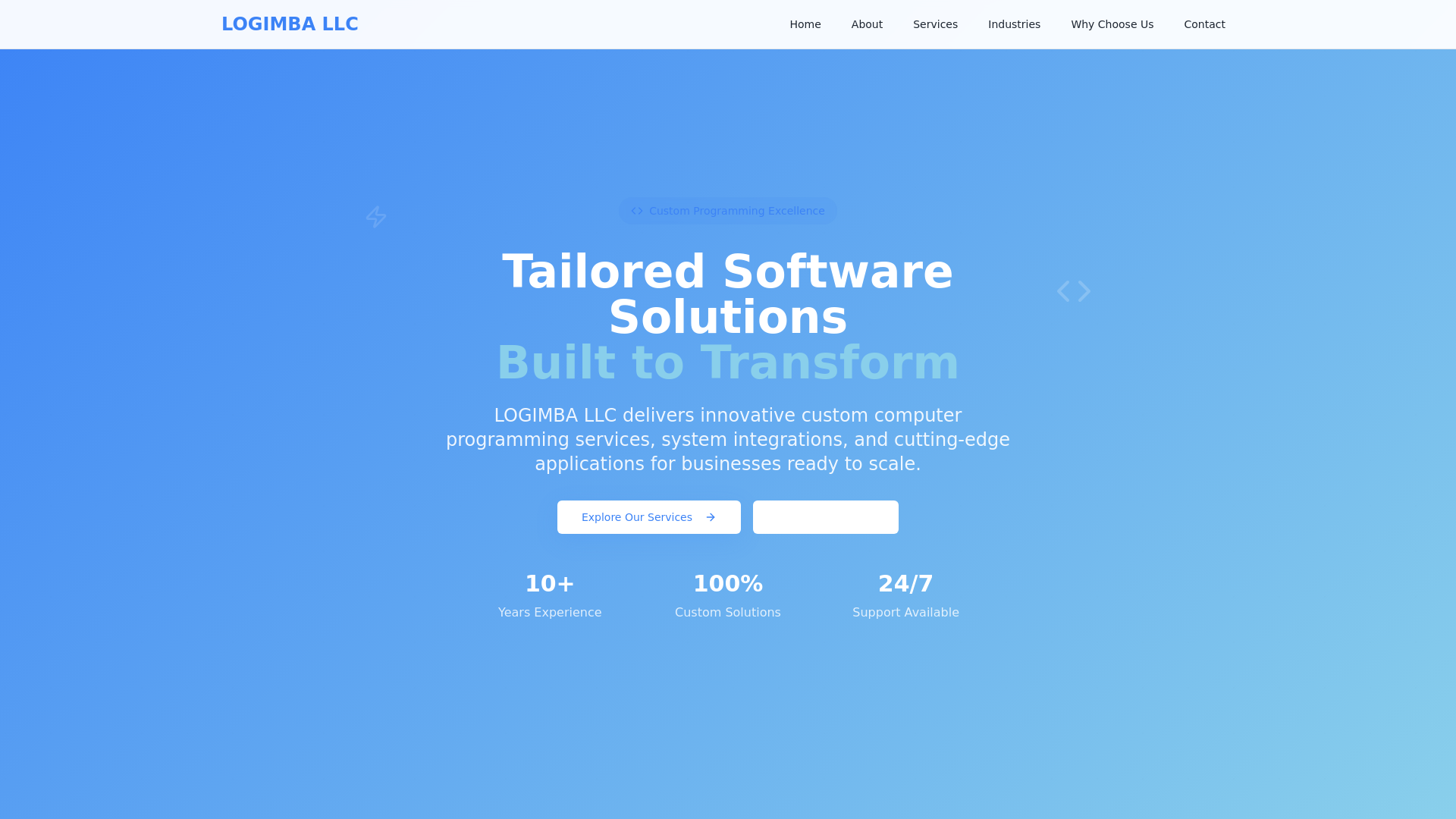 LOGIMBA LLC - Custom Computer Programming Services