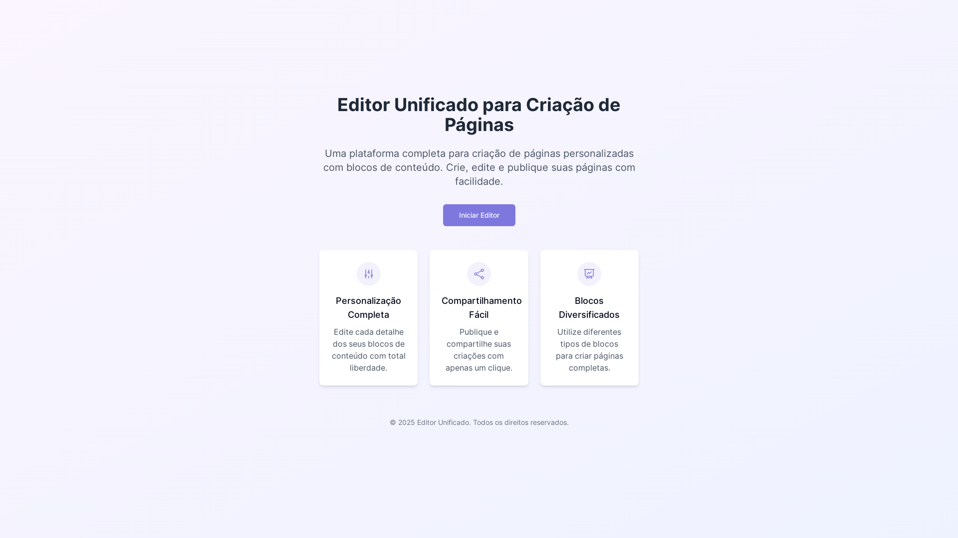 Professional Unified Page Editor Platform
