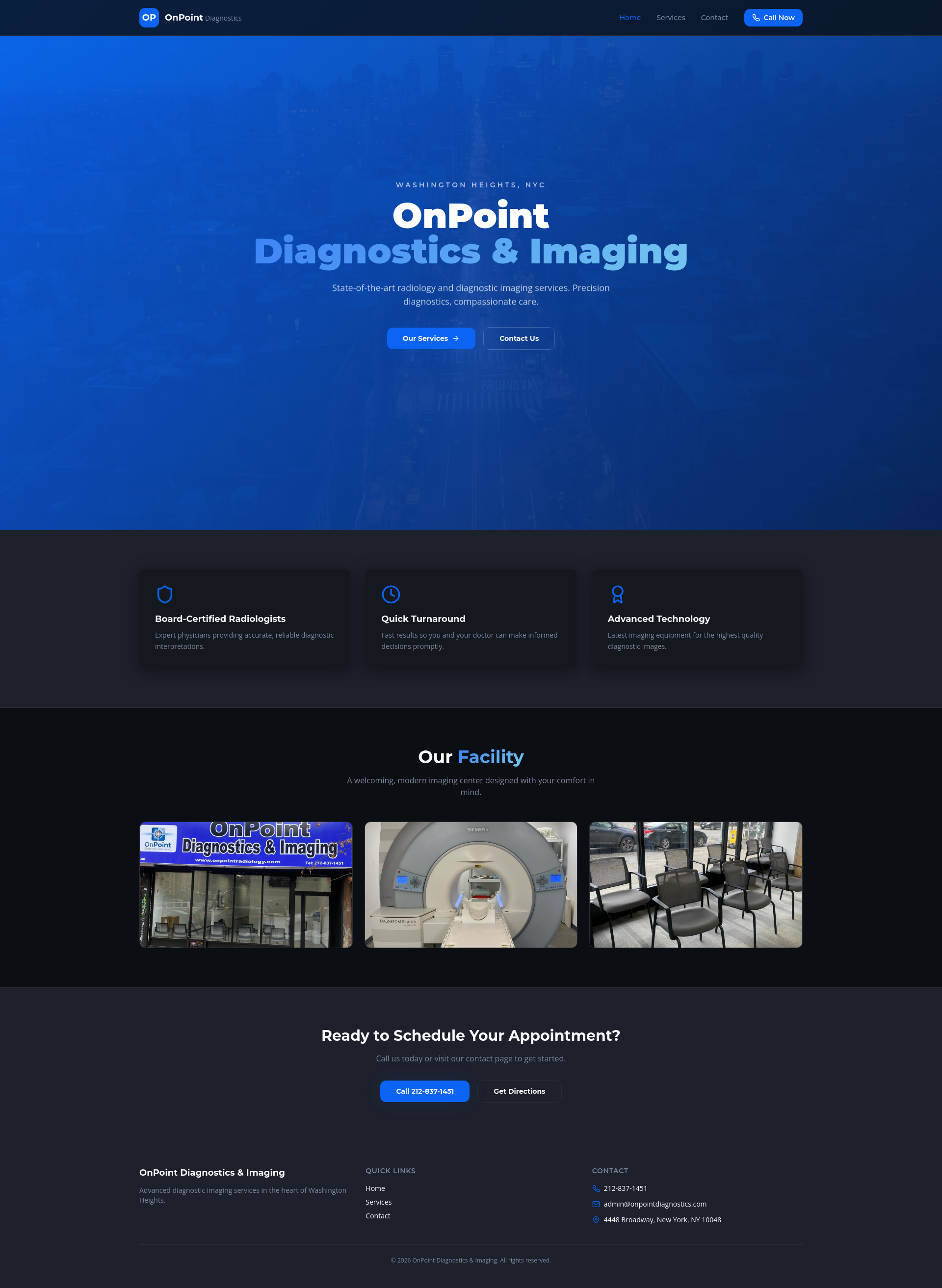 Onpoint Ar OnPoint Diagnostics & Imaging
