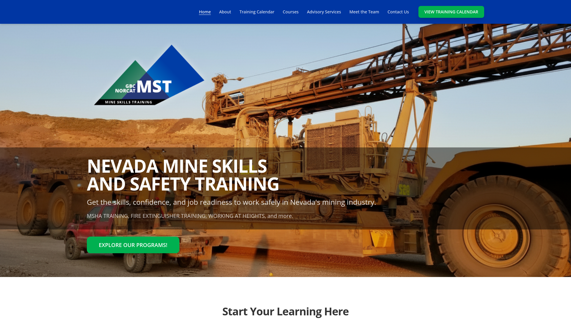 MST Nevada | Mine Skills Training Nevada
