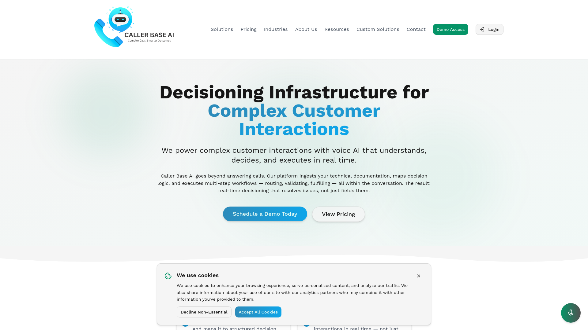Phone Call Base Caller Base AI - Complex Calls, Smarter Outcomes