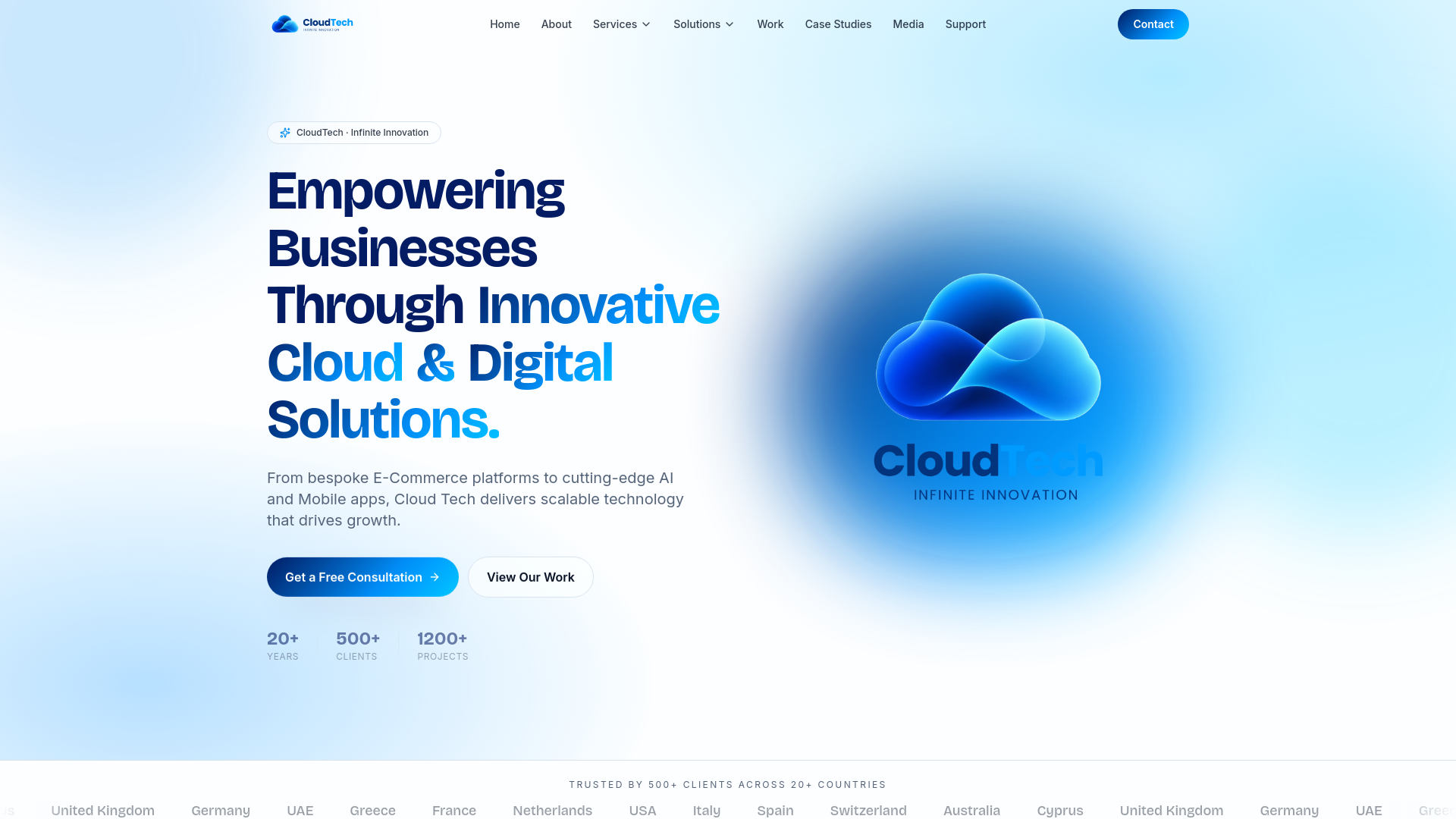 CloudTech — Innovative Cloud & Digital Solutions in Cyprus