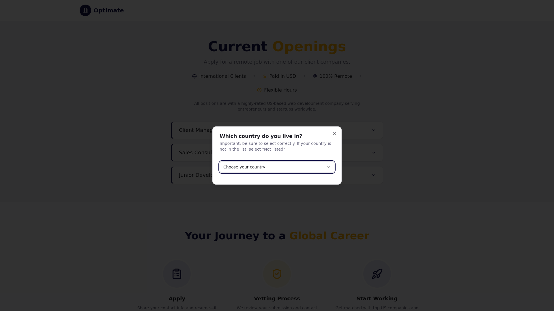 Optimi Jobs Optimate Jobs - Remote Work Opportunities