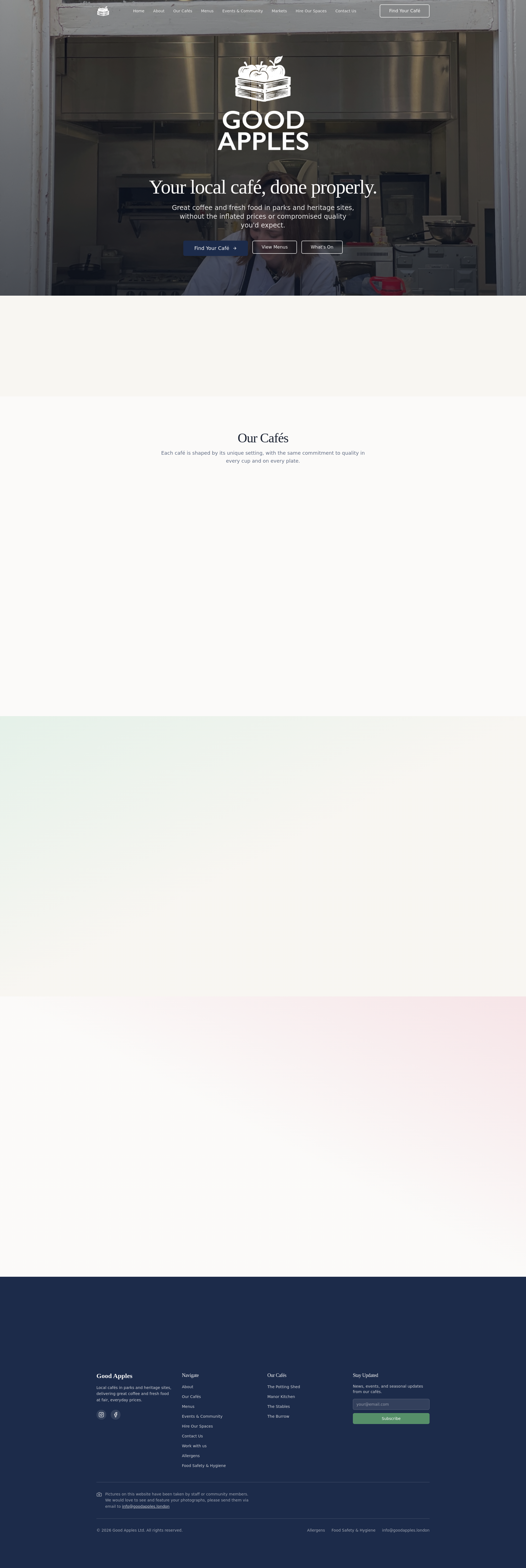 The Potting Shed at Boston Manor Park