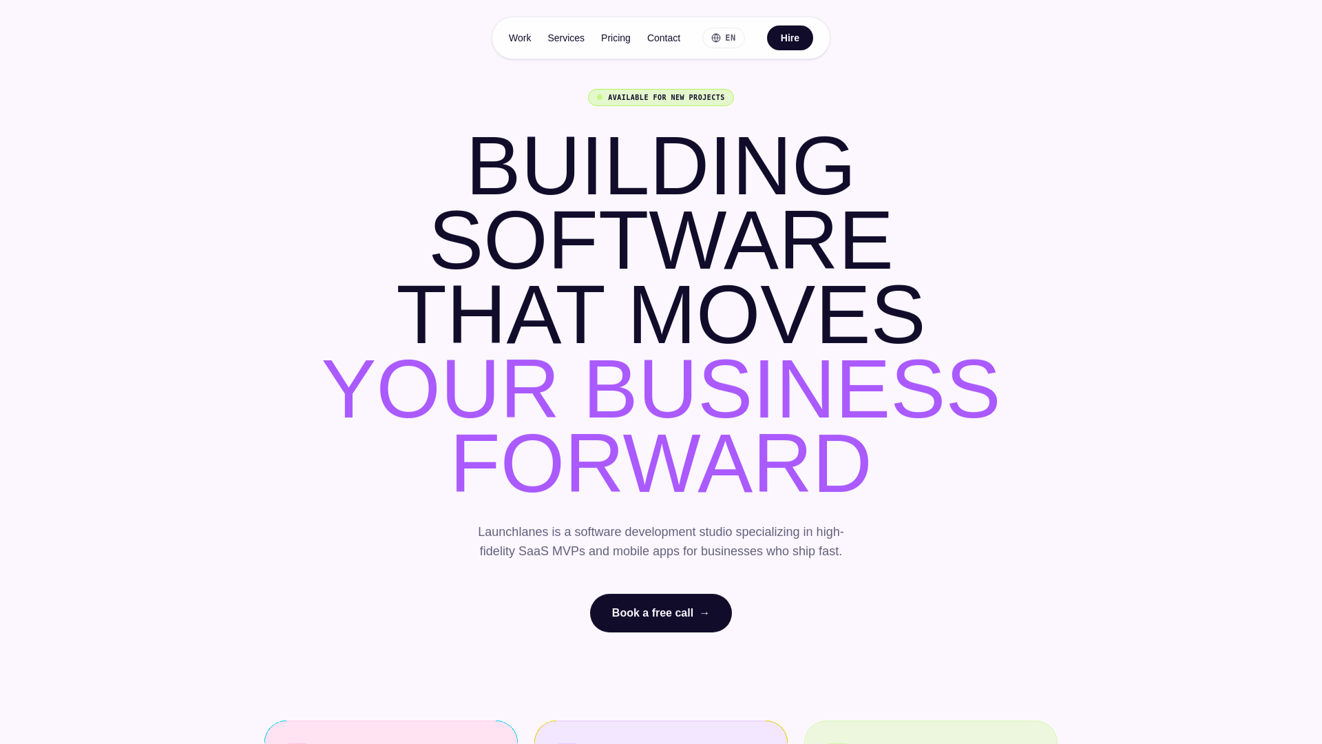 Launchlanes