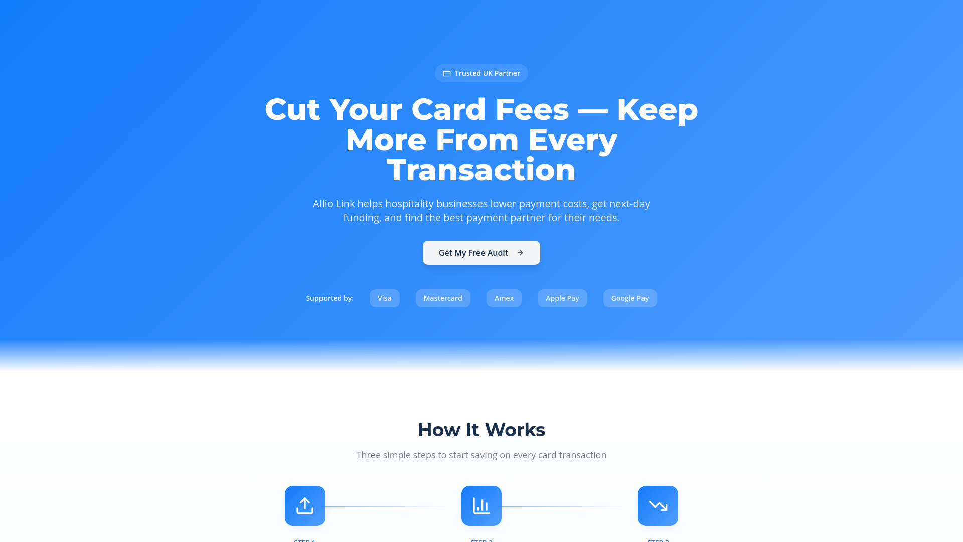 Allio Allio Link - Cut Your Card Fees & Keep More From Every Transaction