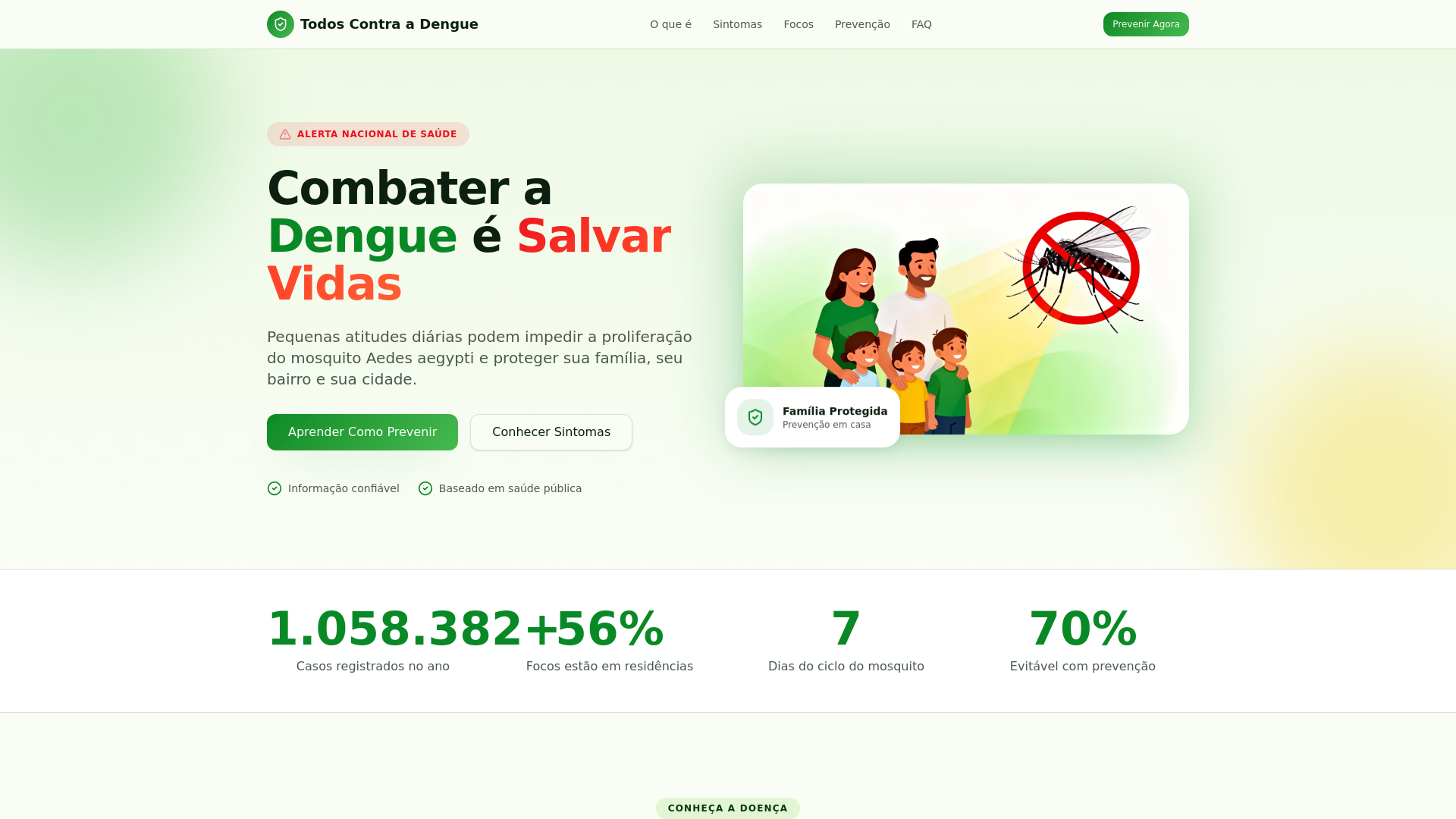 Prevenção da dengue