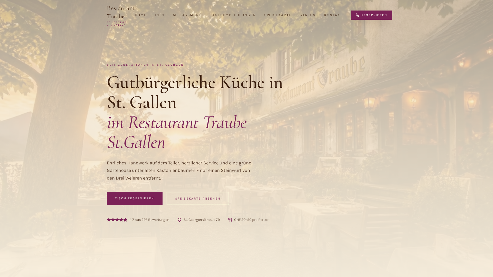 Logo de Restaurant Traube
