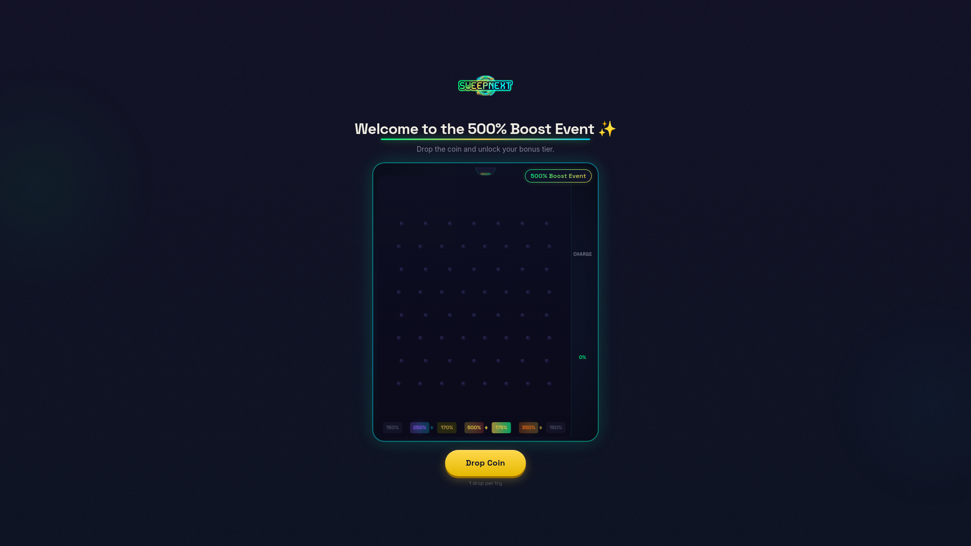 500% Boost Event