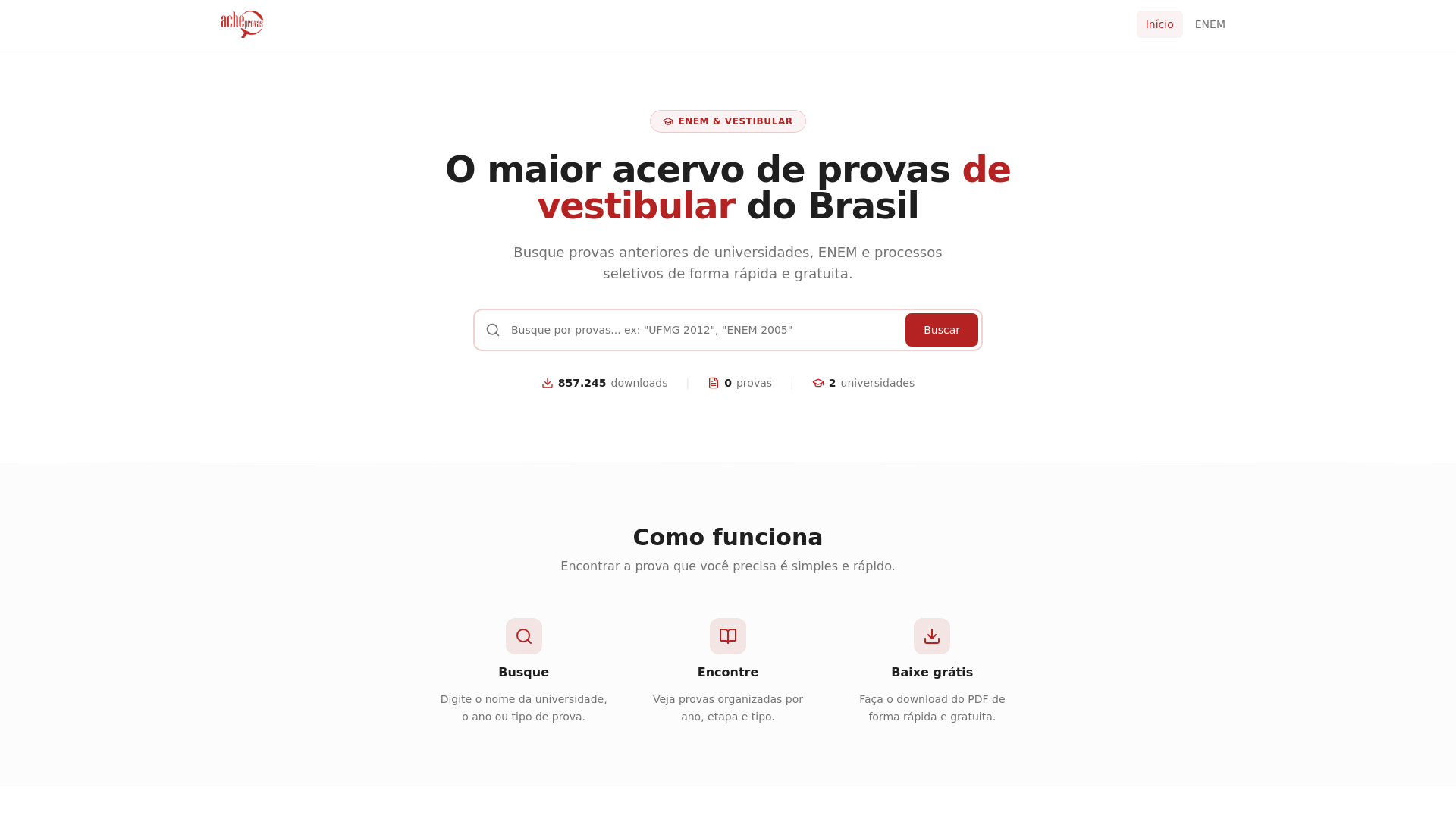 Provas anteriores da ITA com gabarito para baixar