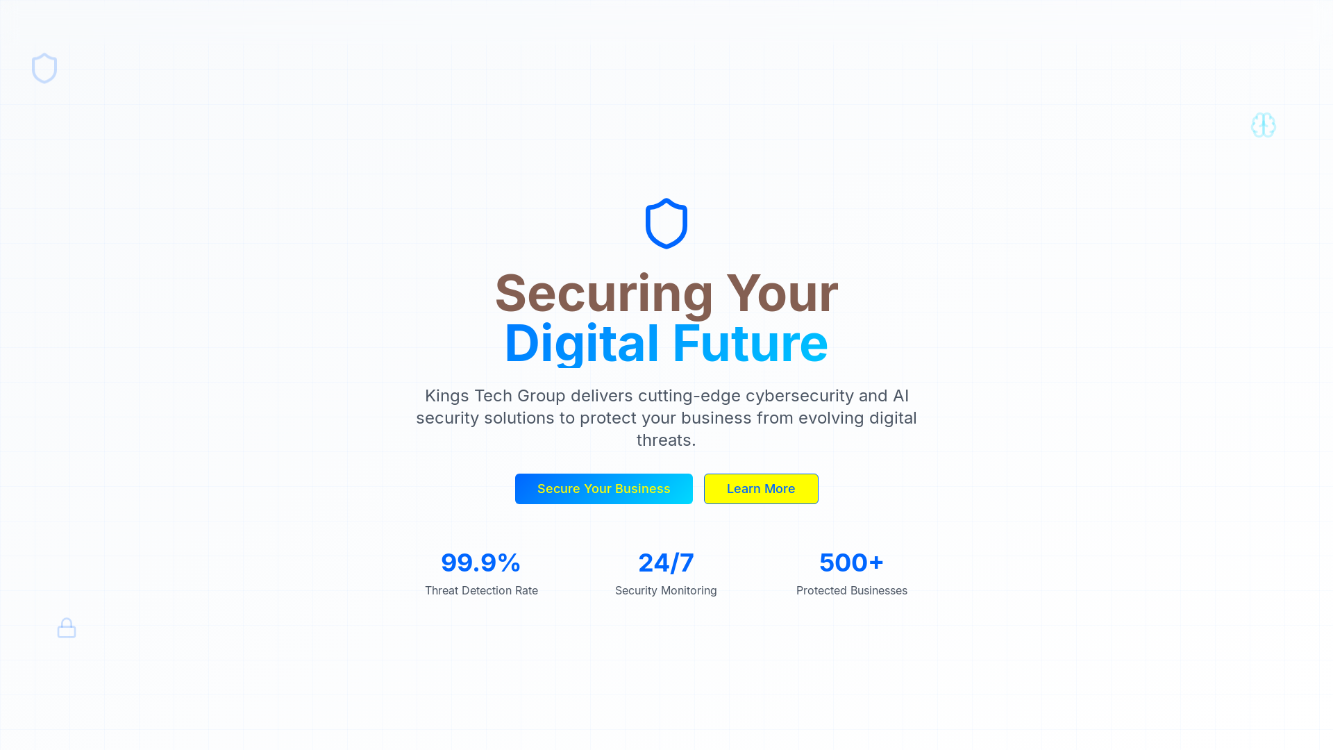 Kings Tech Group - Cyber Security & AI Security Solutions
