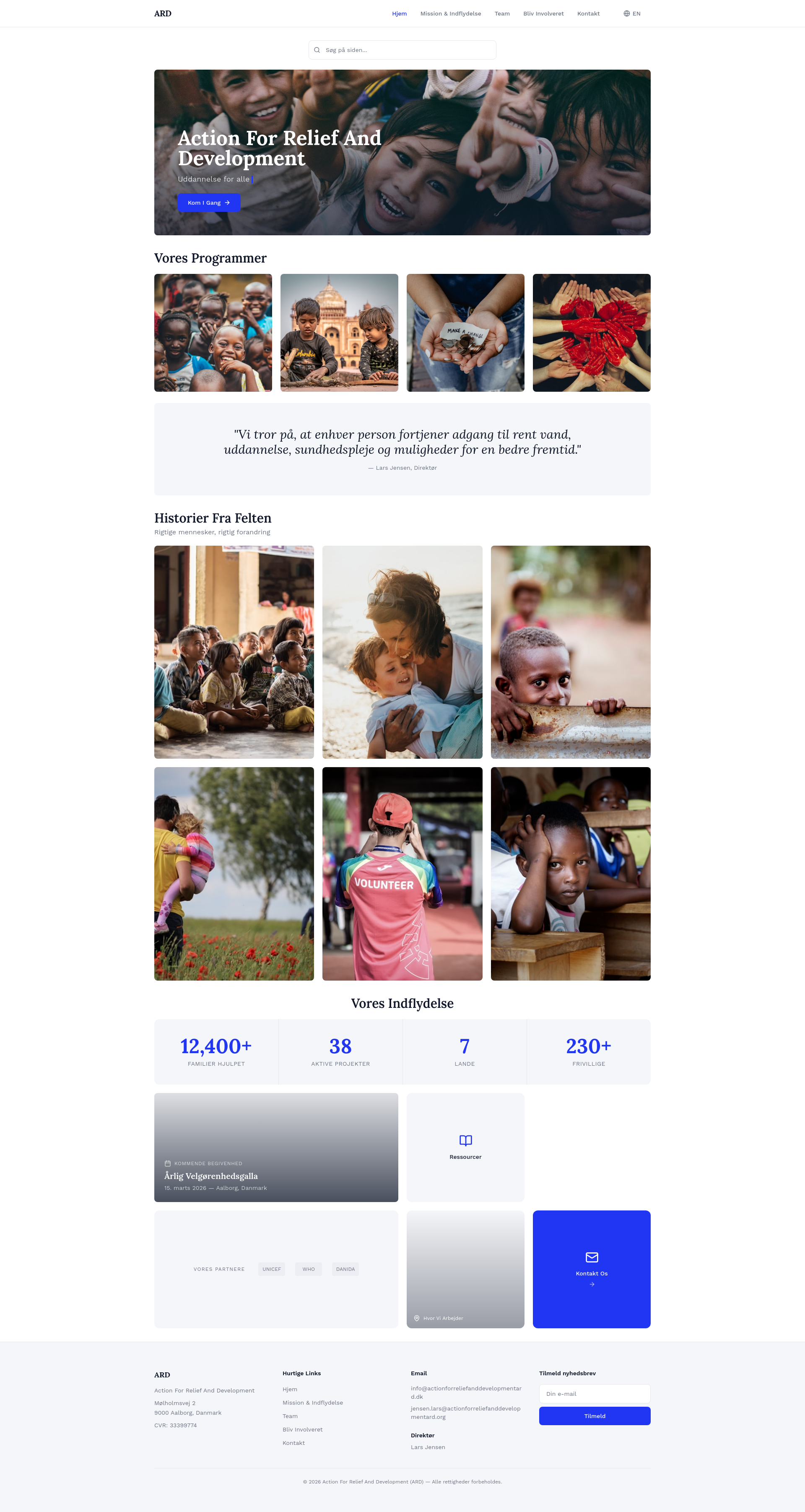 ARD — Action For Relief And Development